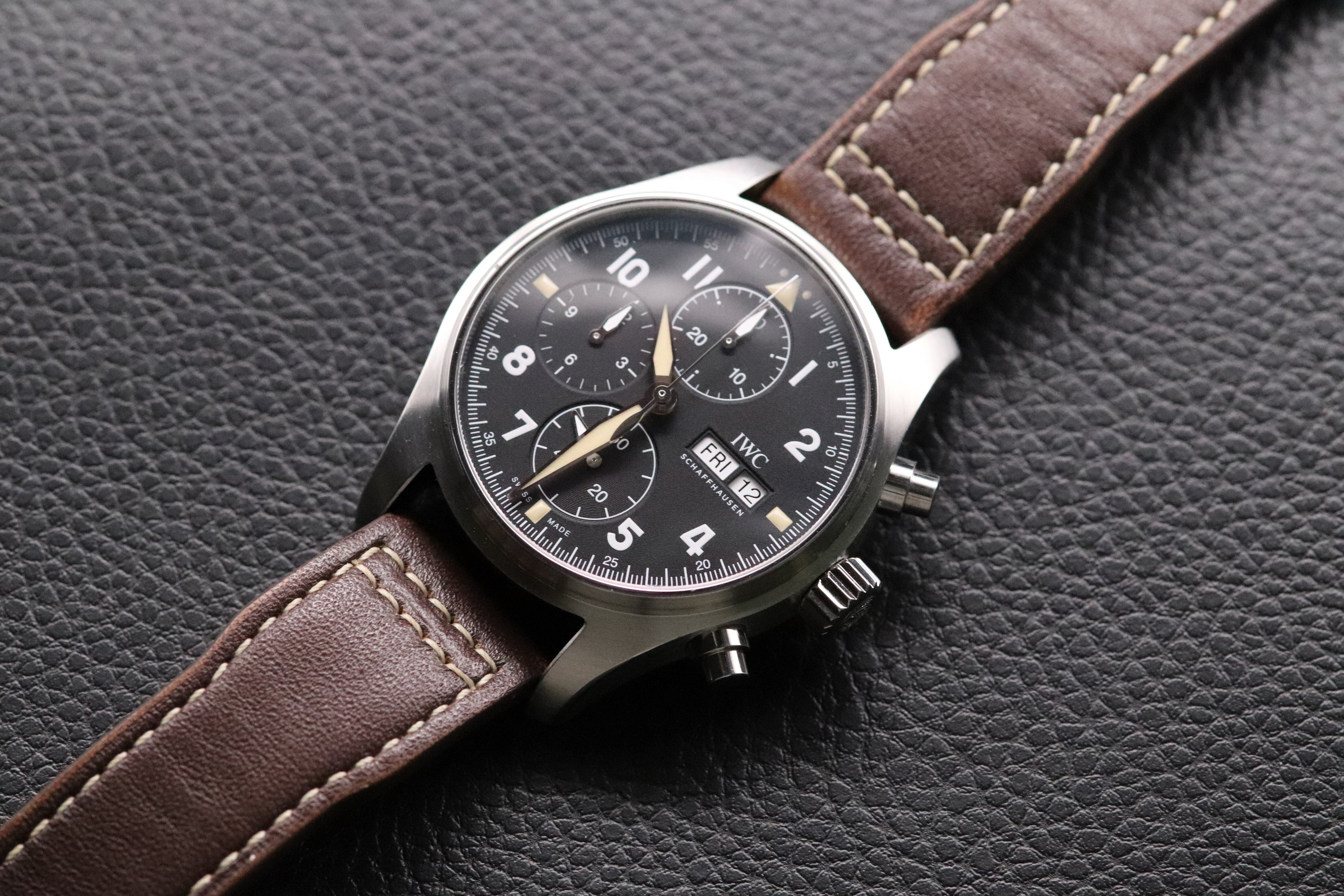 IWC Pilot's Watch Spitfire Chrono IW387903 Papers