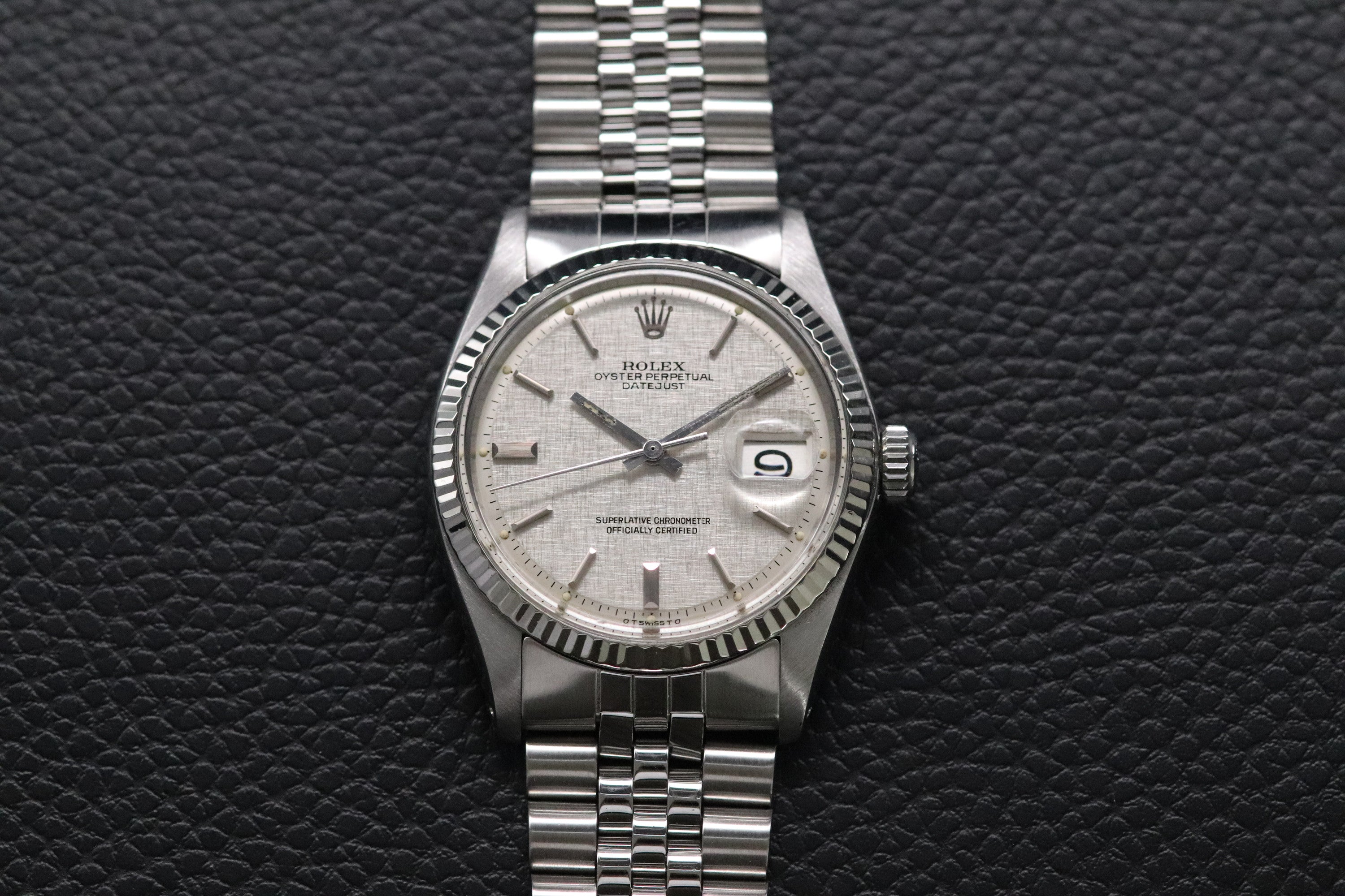 Rolex Datejust 1601 Linen Dial 1972