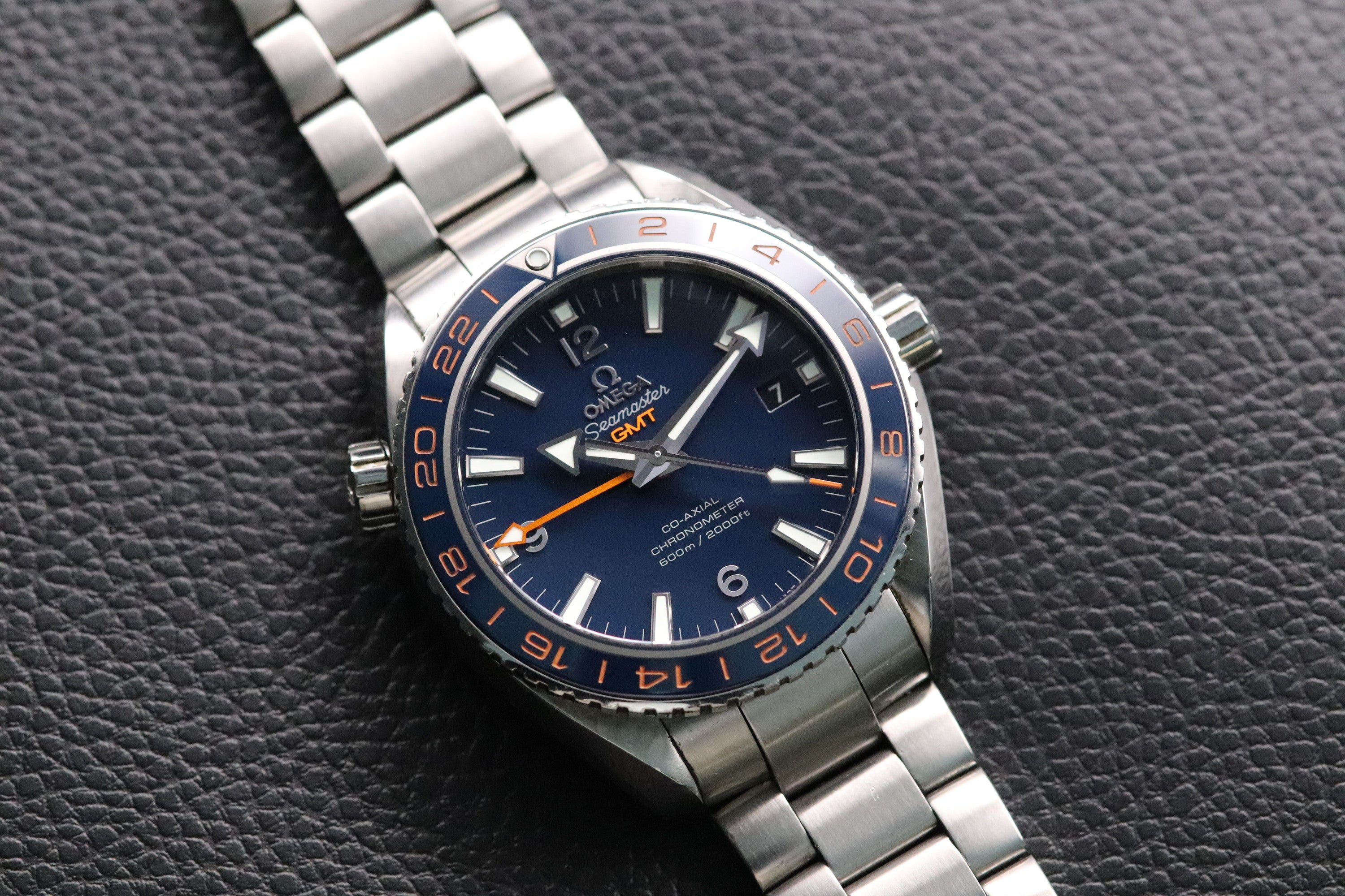 Omega Seamaster Planet Ocean GMT 232.30.44.22.03.001 Papers 2016