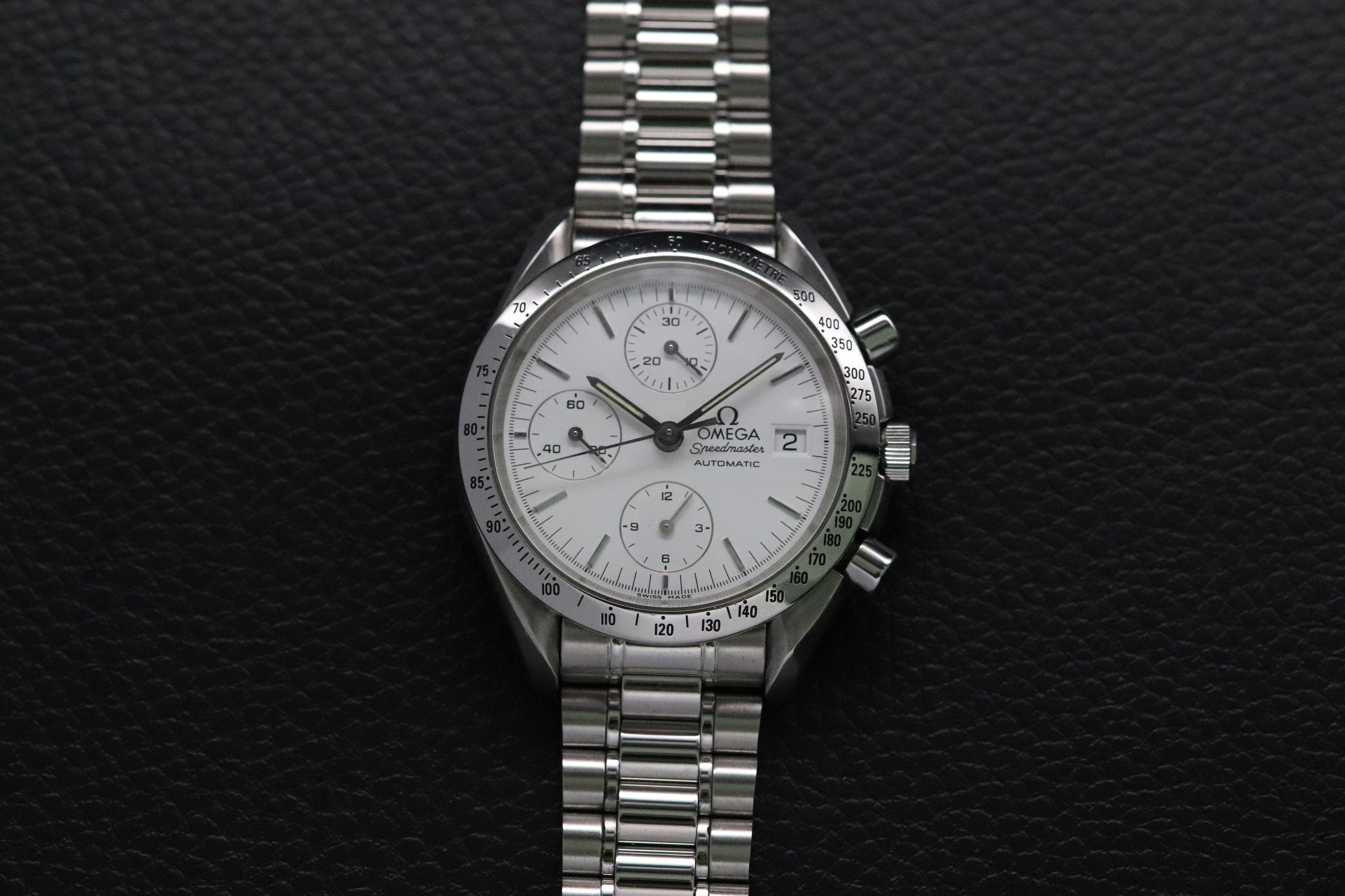 Omega Speedmaster Date 3511.20 White Dial 1993 Albino