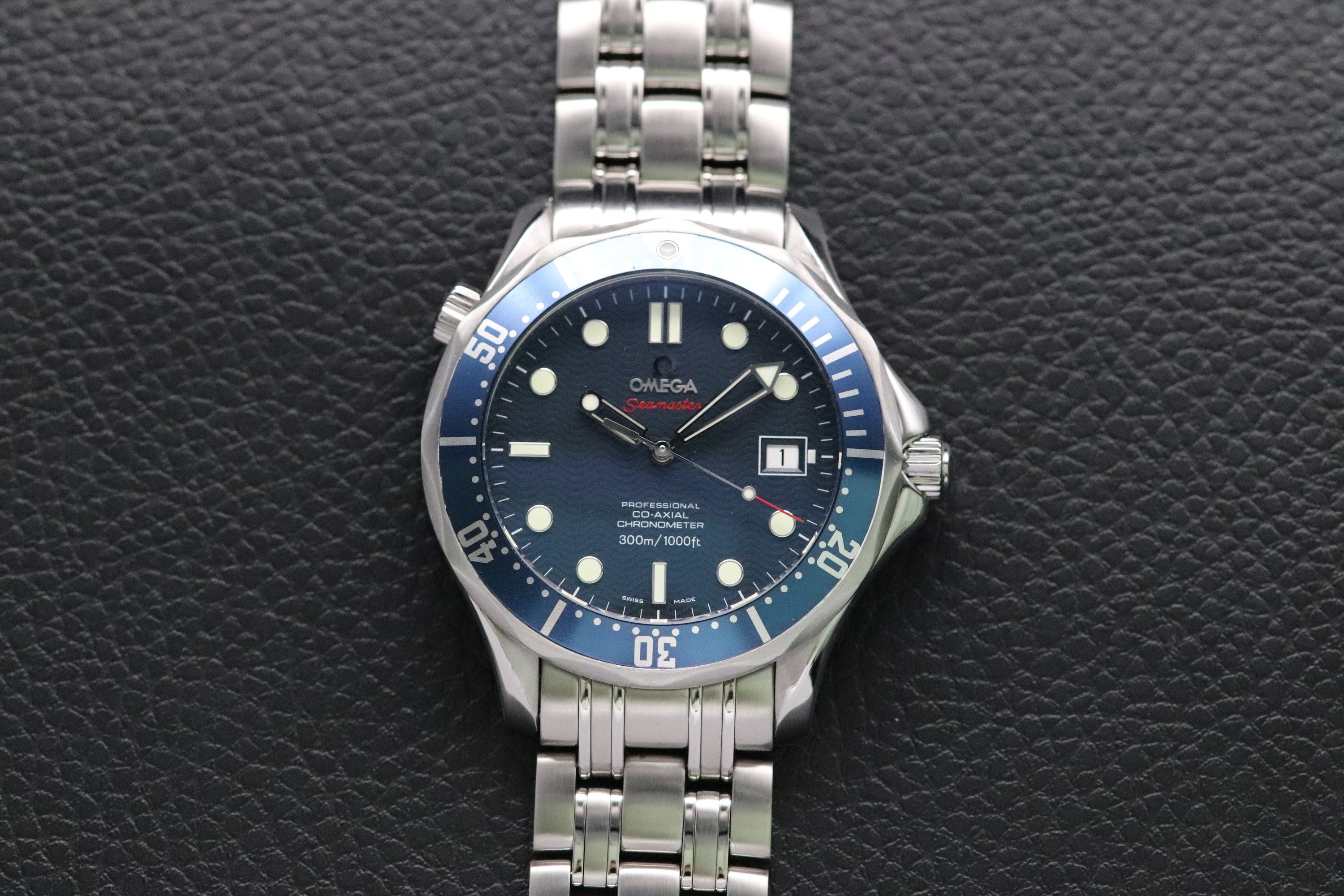 Omega Seamaster Diver 2220.80 Blue Dial 2009