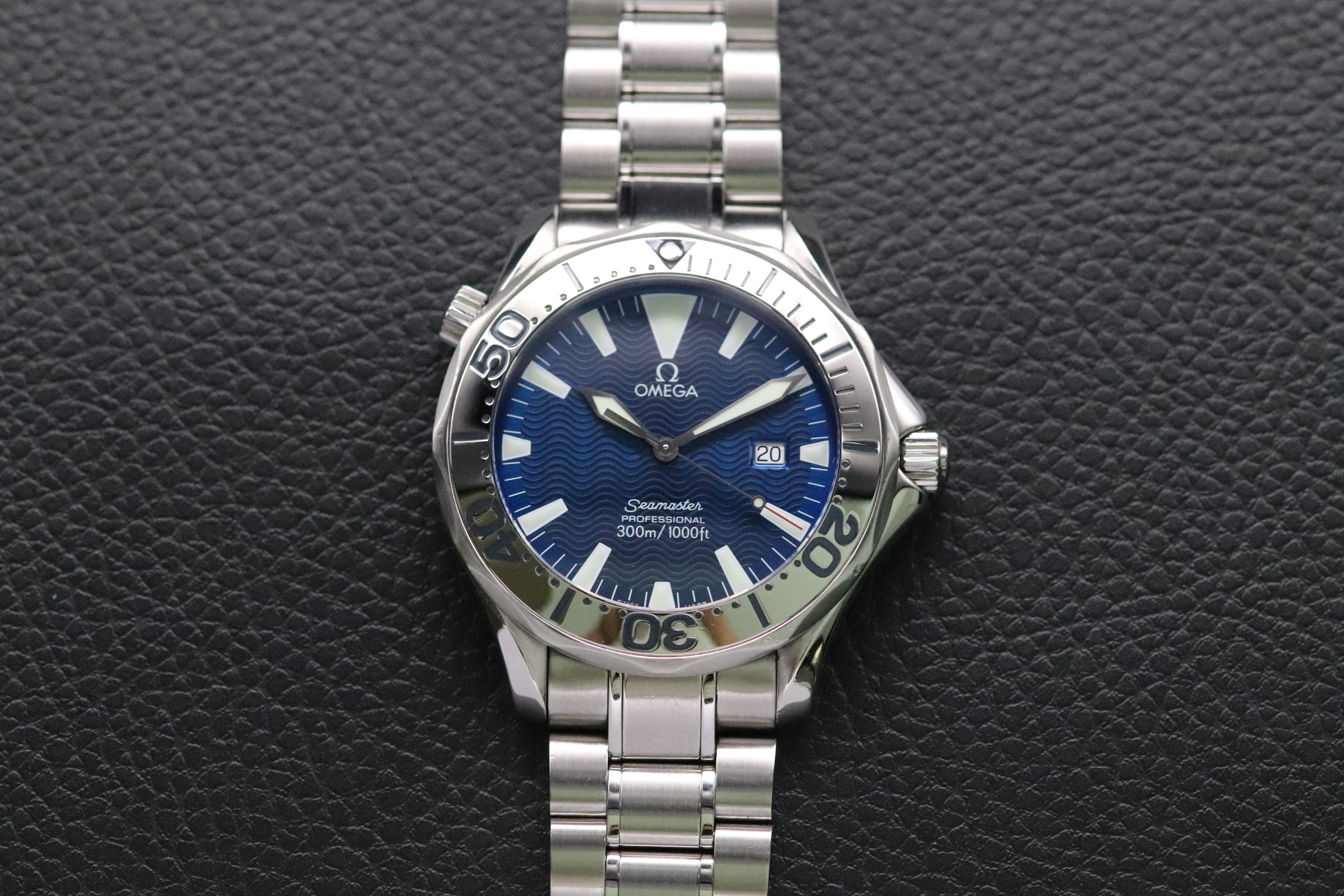 Omega Seamaster Diver 2265.80 Blue Dial 1998