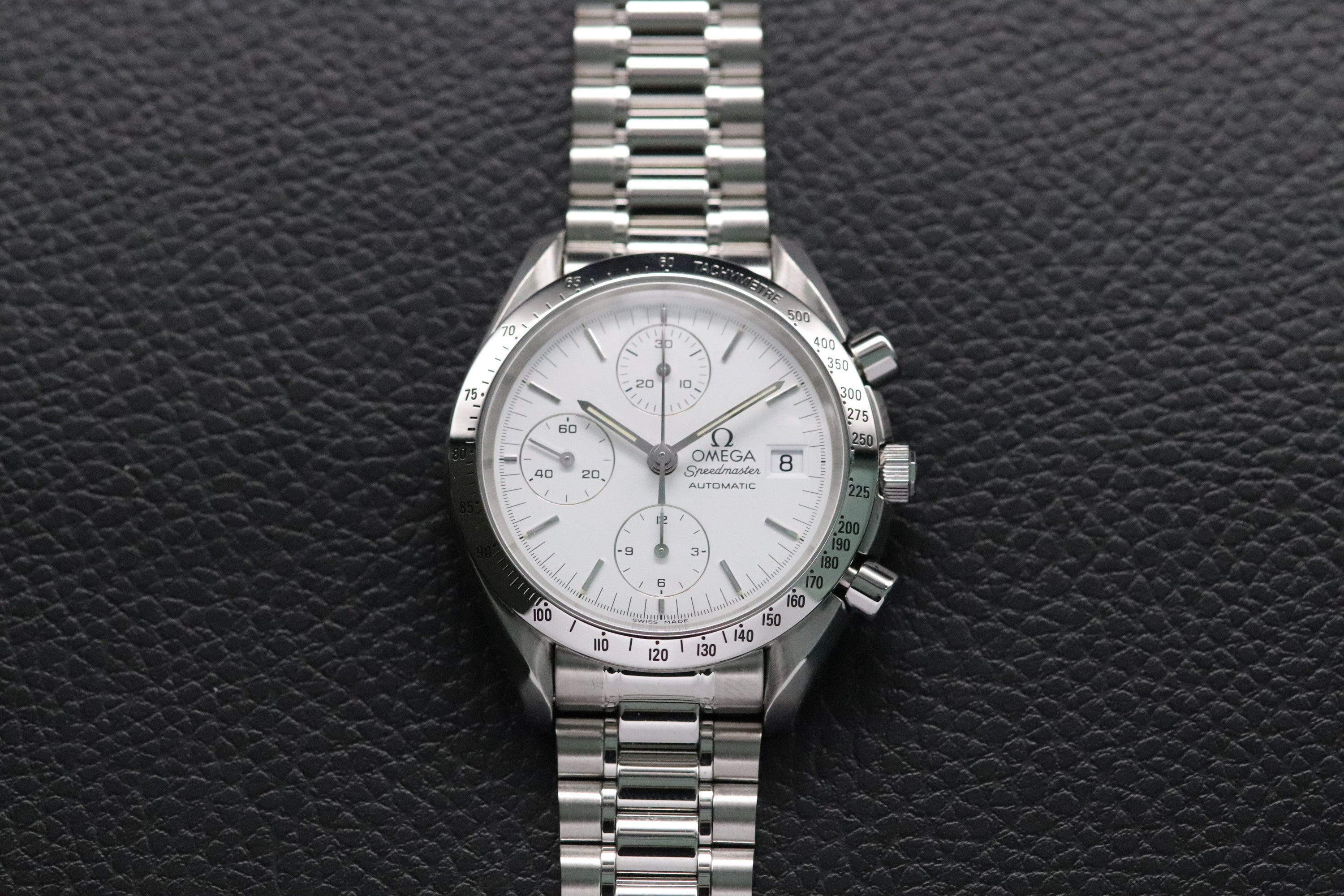 Omega Speedmaster Date 3511.20 White Dial 1993 Albino