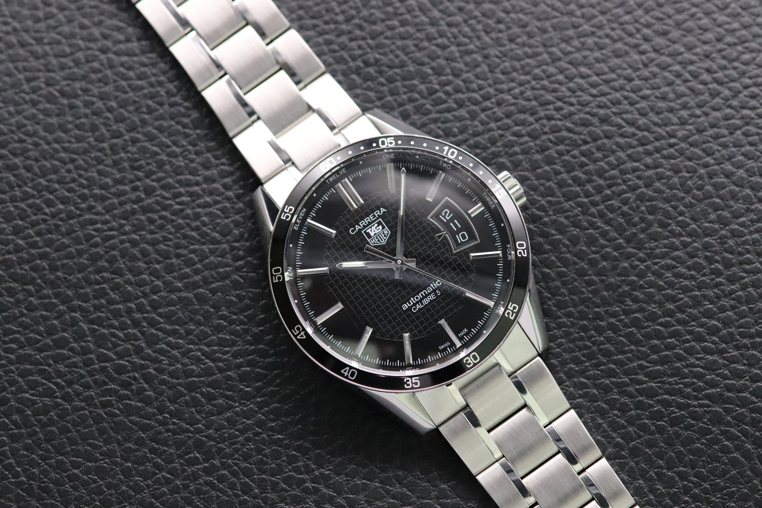 Tag Heuer Carrera Caliber 5 WV211M Black Dial 2010 Papers