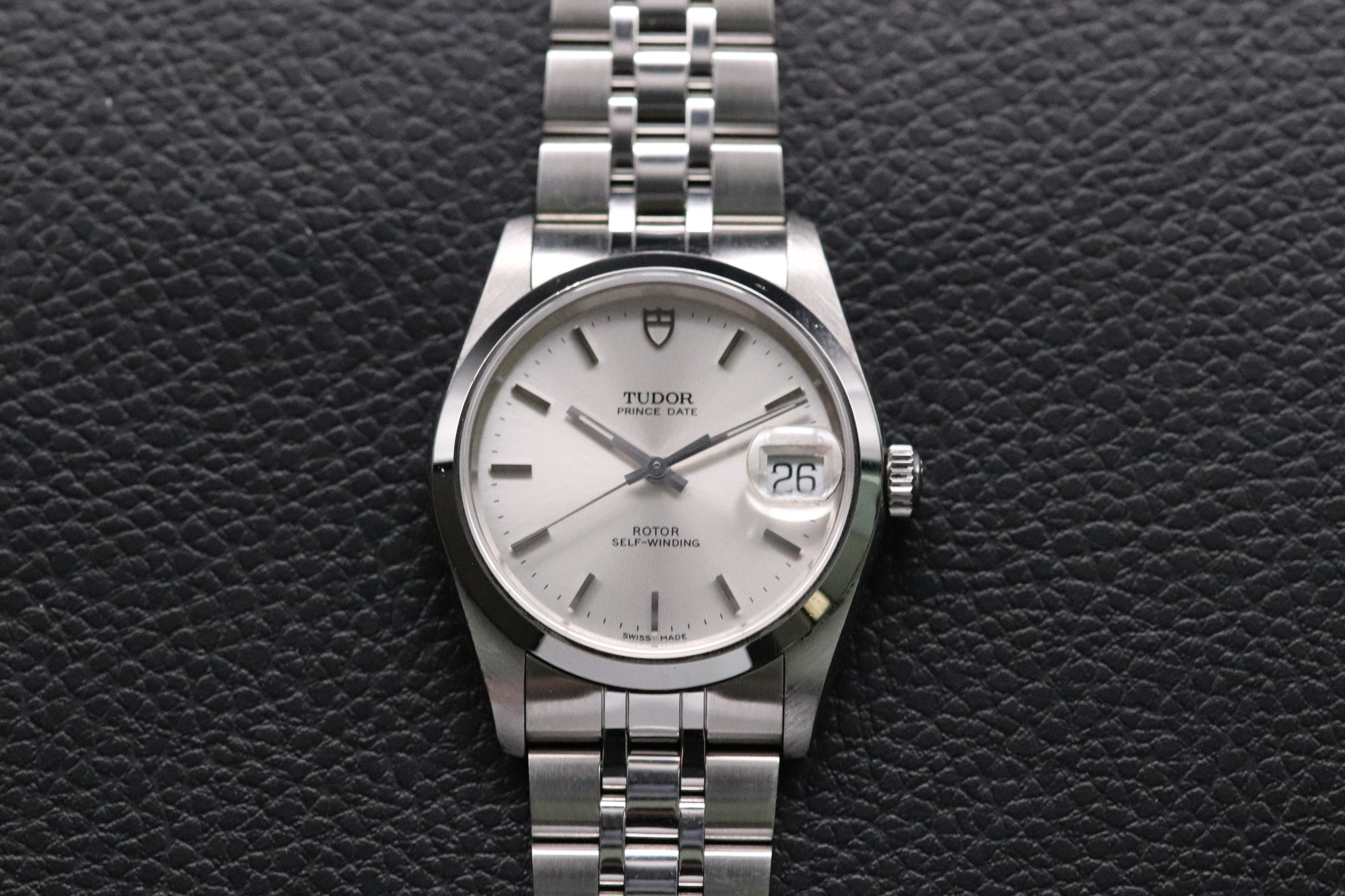 Tudor Prince Oysterdate 74000N Silver Dial 1998