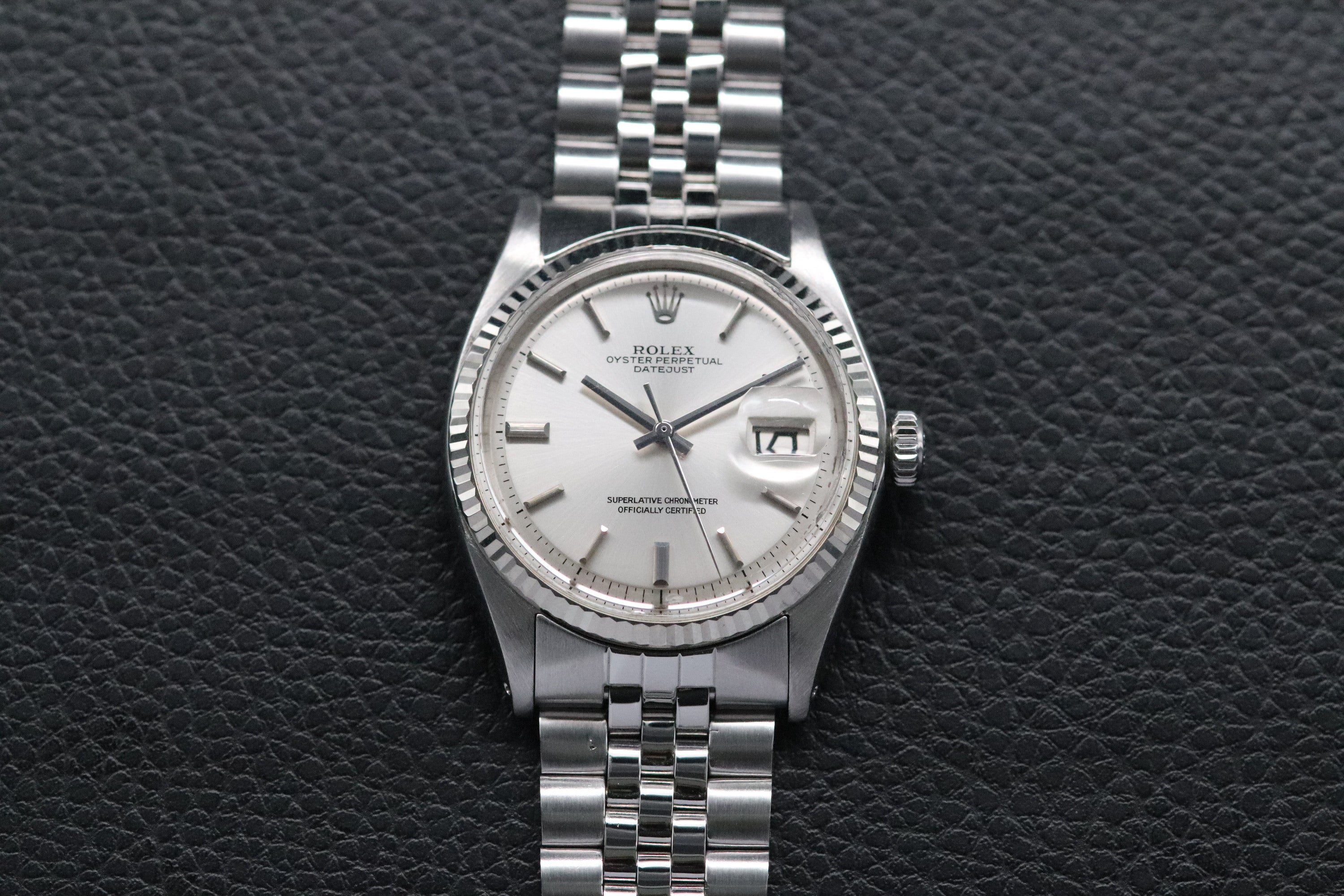 Rolex Datejust 1601 Silver Dial 1973