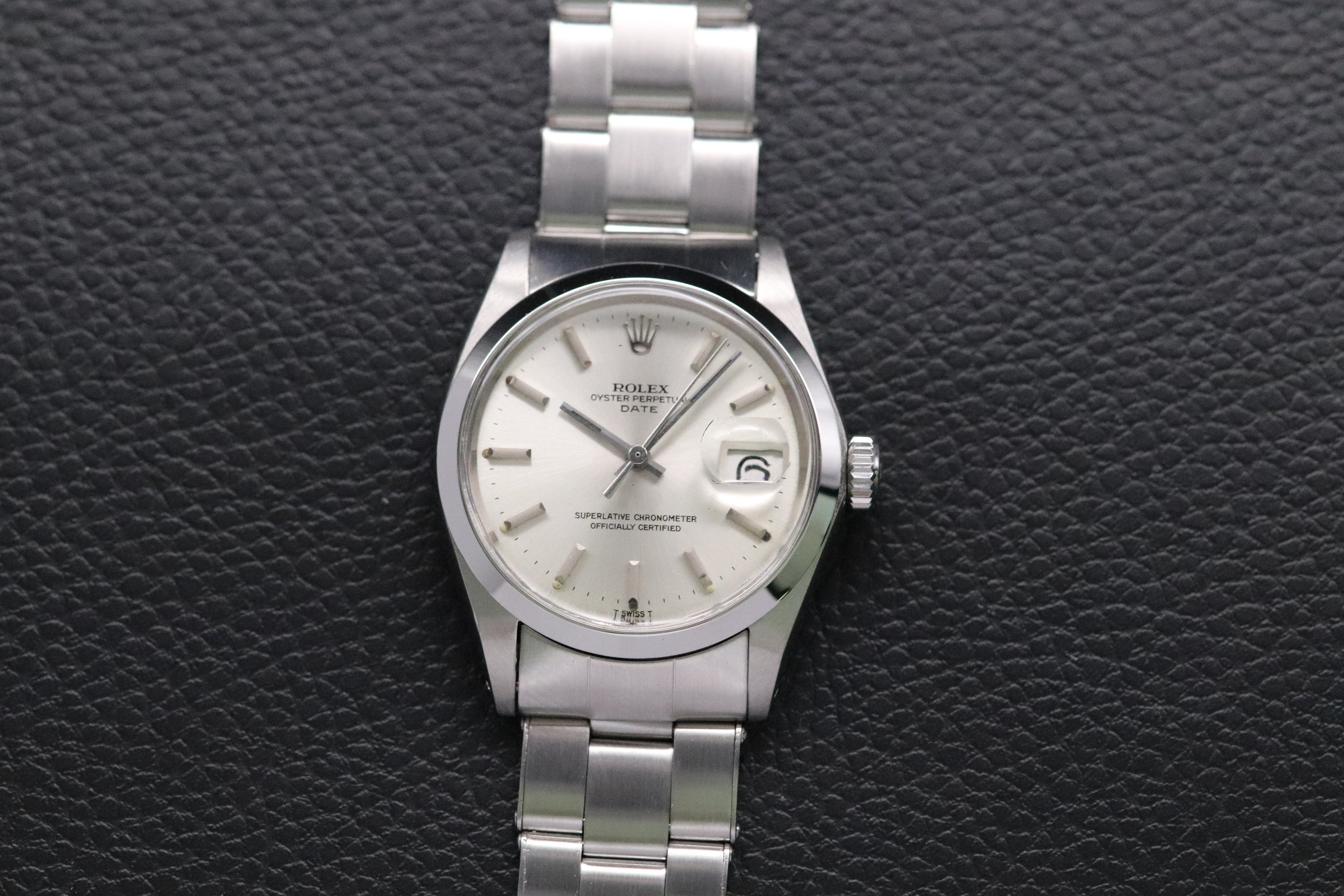 Rolex Date 1500 Silver Dial 1972