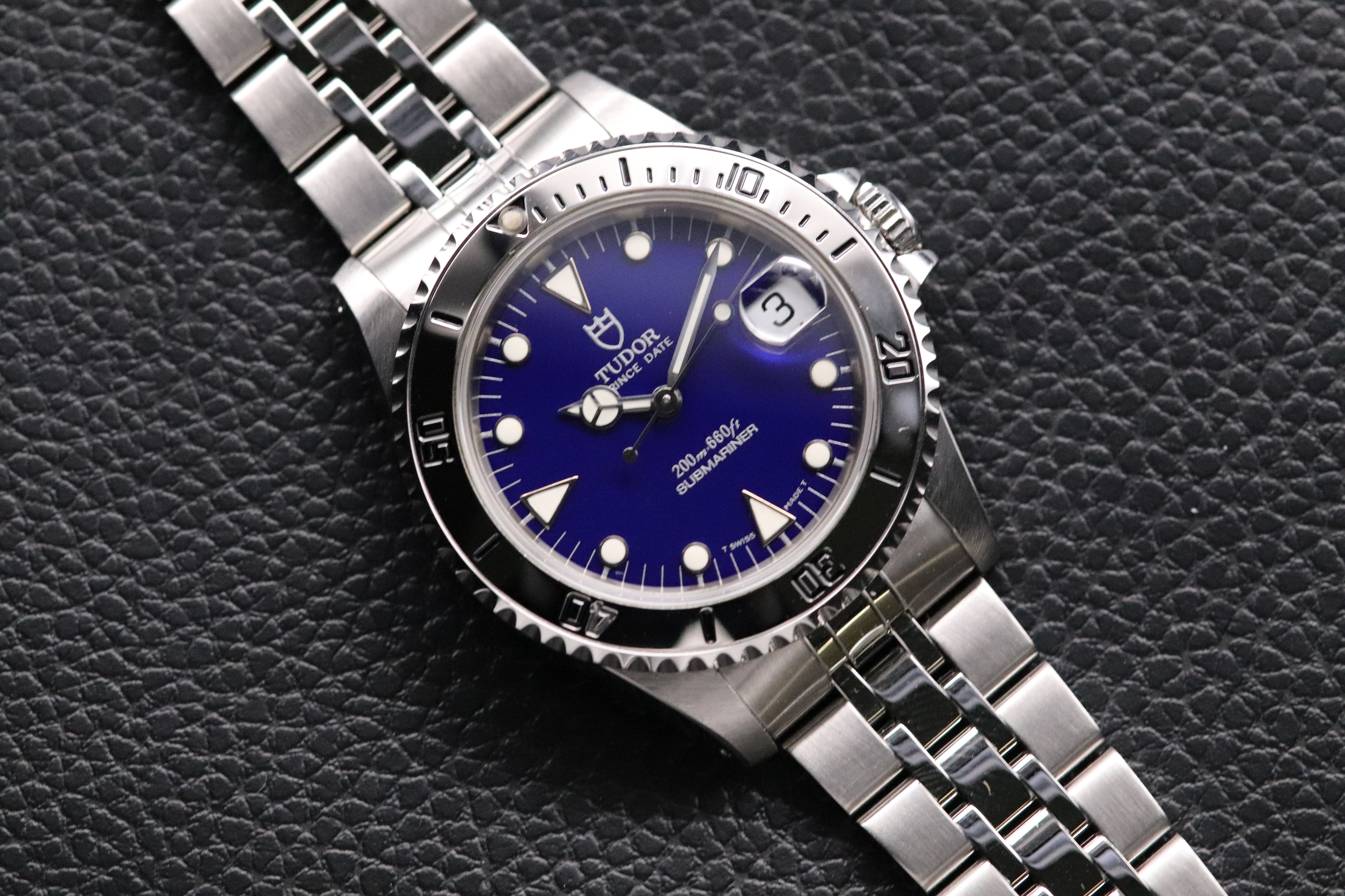 Tudor Submariner 75190 Blue 1997