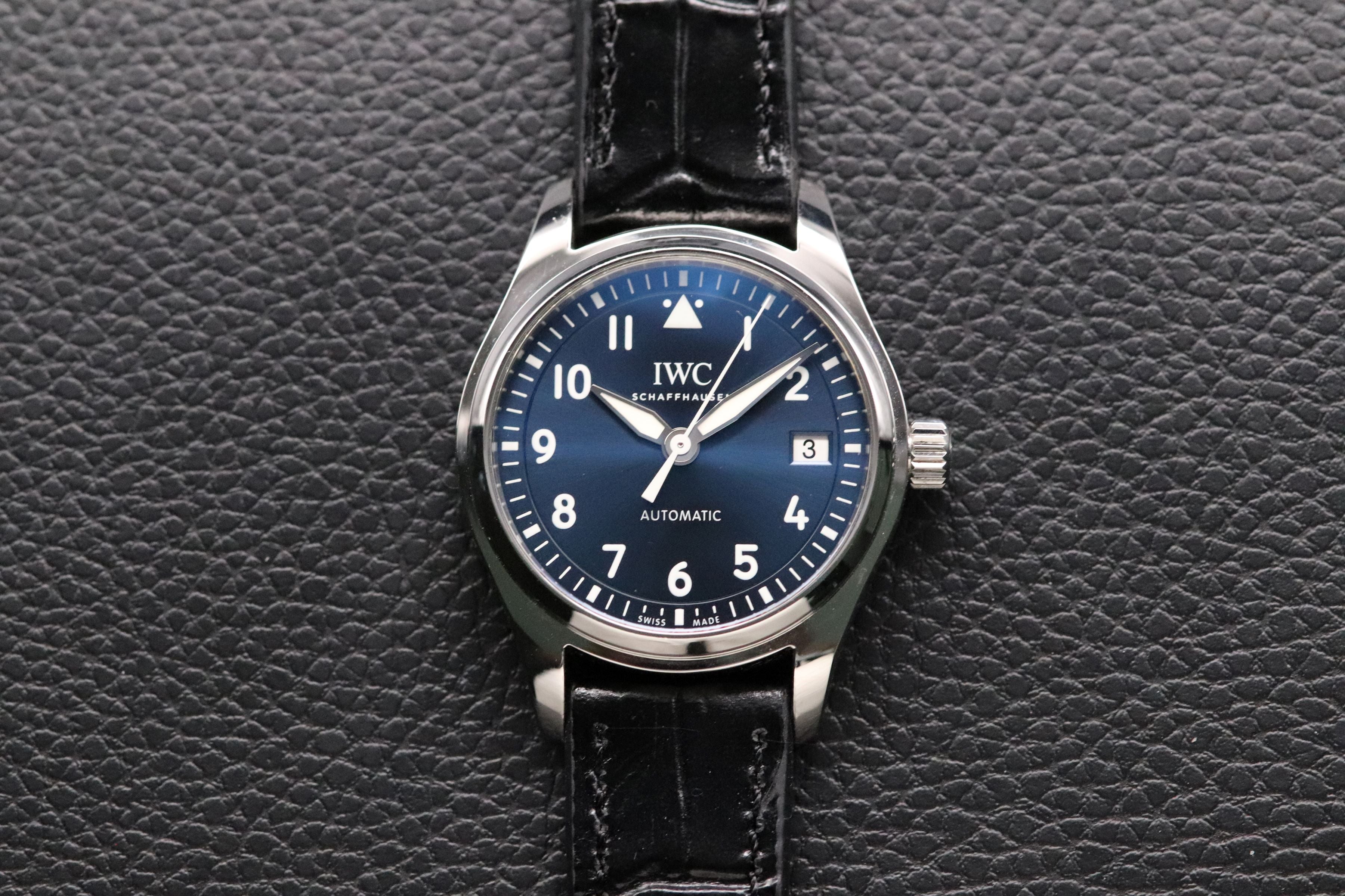 IWC Pilot's Watch IW324008 Blue 2018 Papers