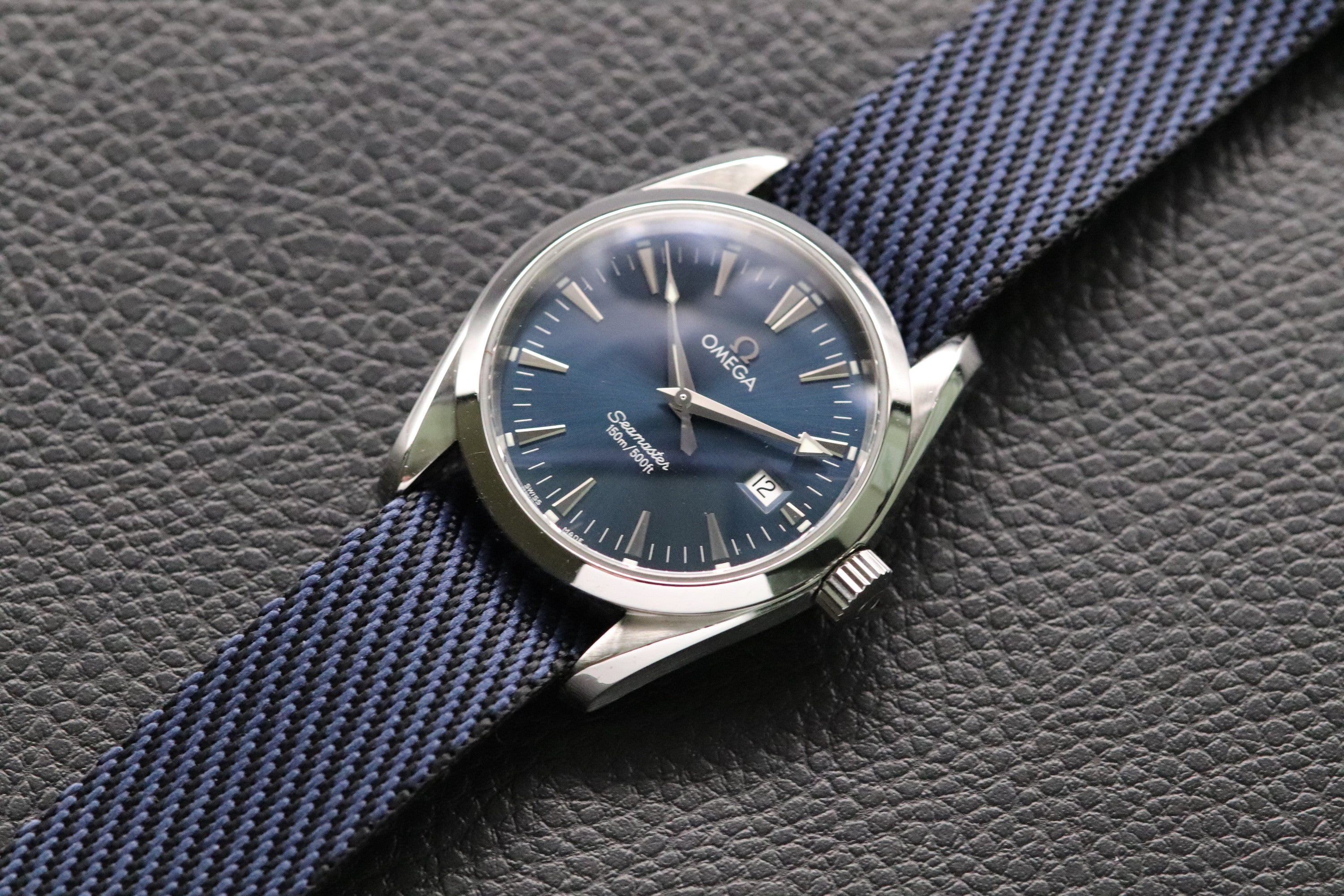 Omega Seamaster Aqua Terra 2518.80 Blue Dial 1998