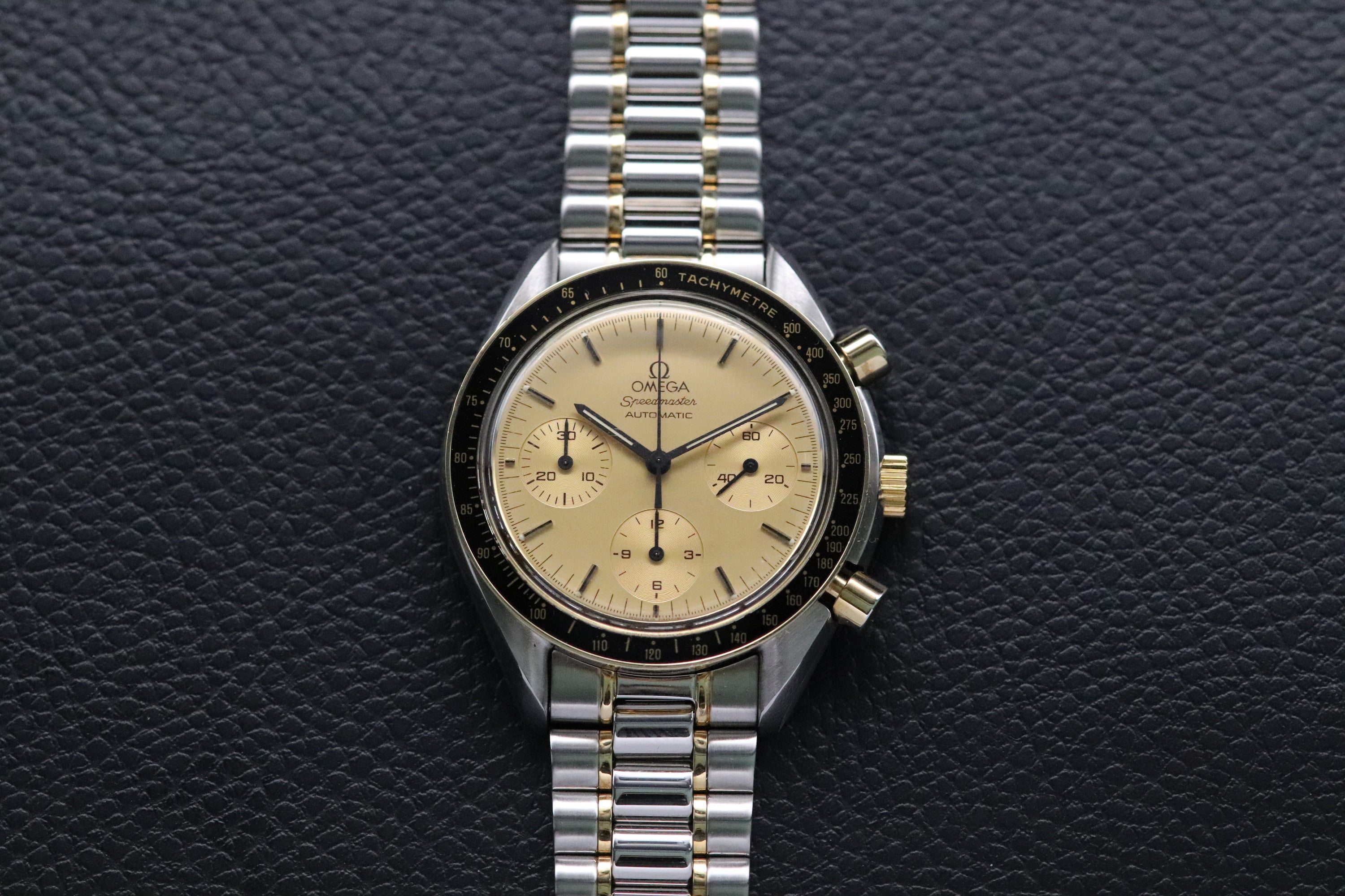Omega Speedmaster Reduced 3310.10 Gold 1989