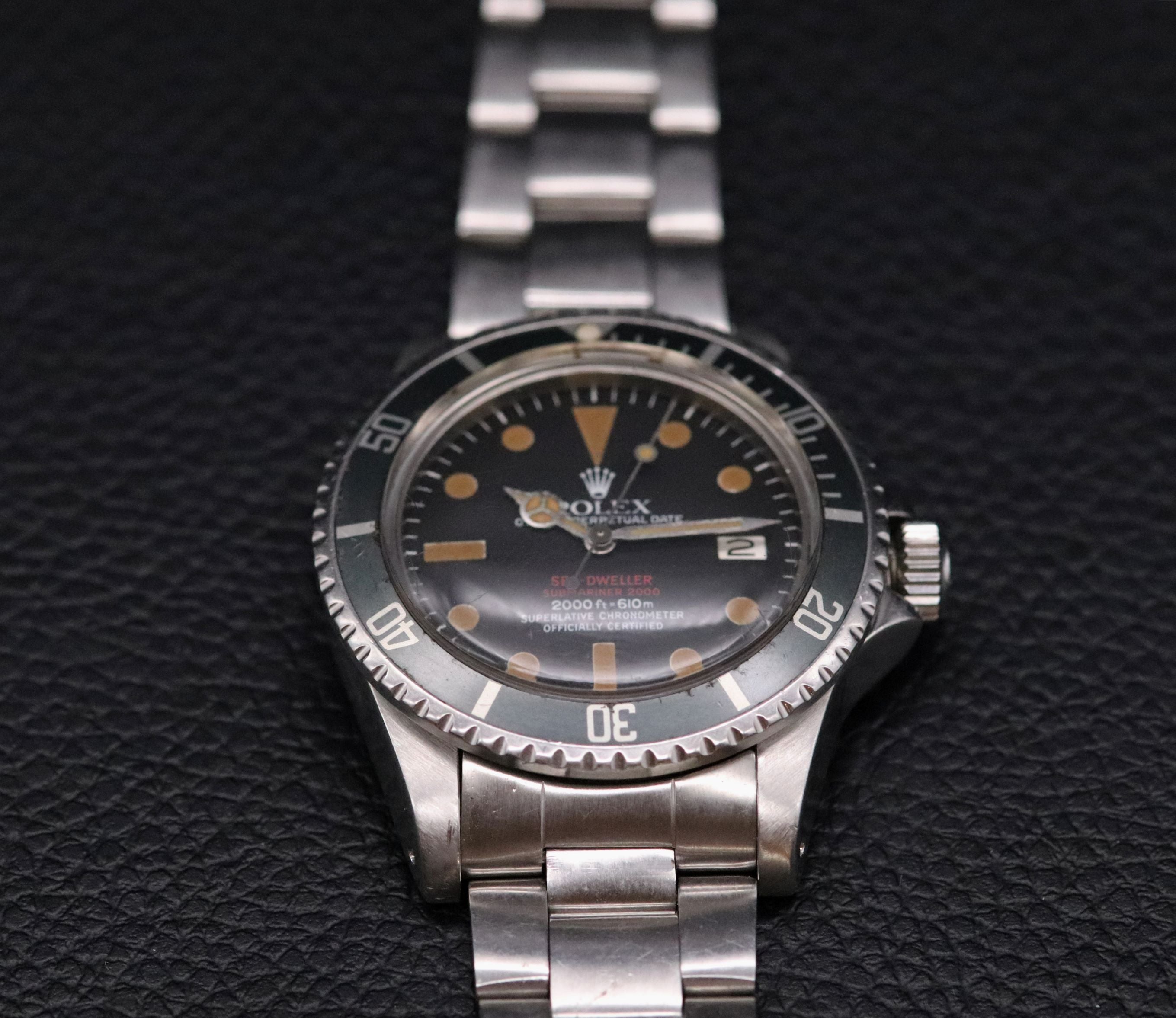Rolex Sea-Dweller 1665 MK4 Pumpkin