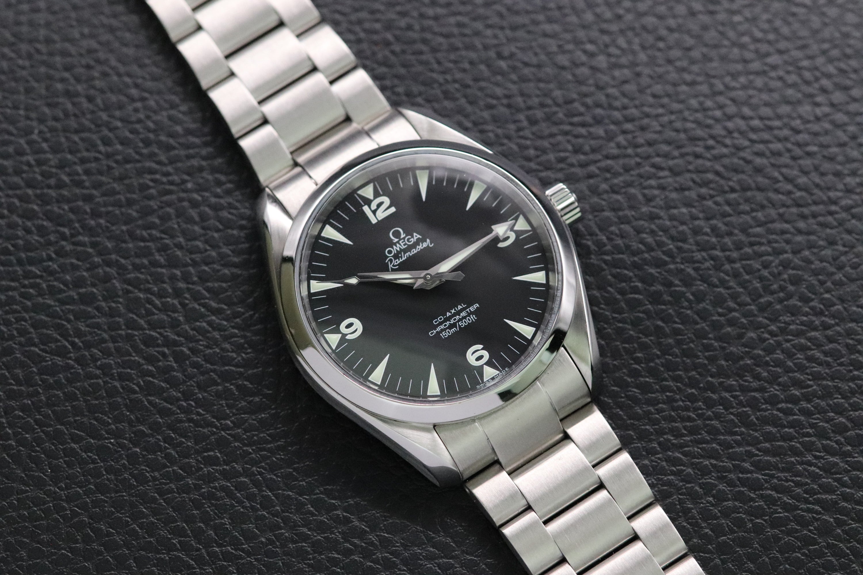 Omega Seamaster Railmaster 2503.52 Fullset 2007 Box+Papers