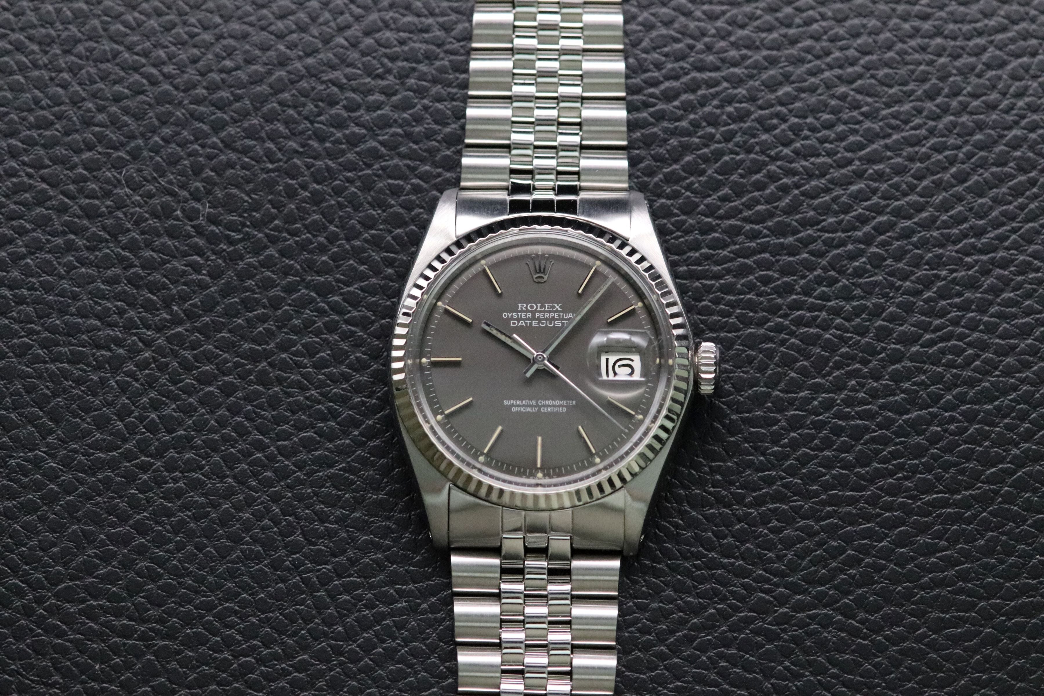 Rolex Datejust 1601 Grey Dial 1971