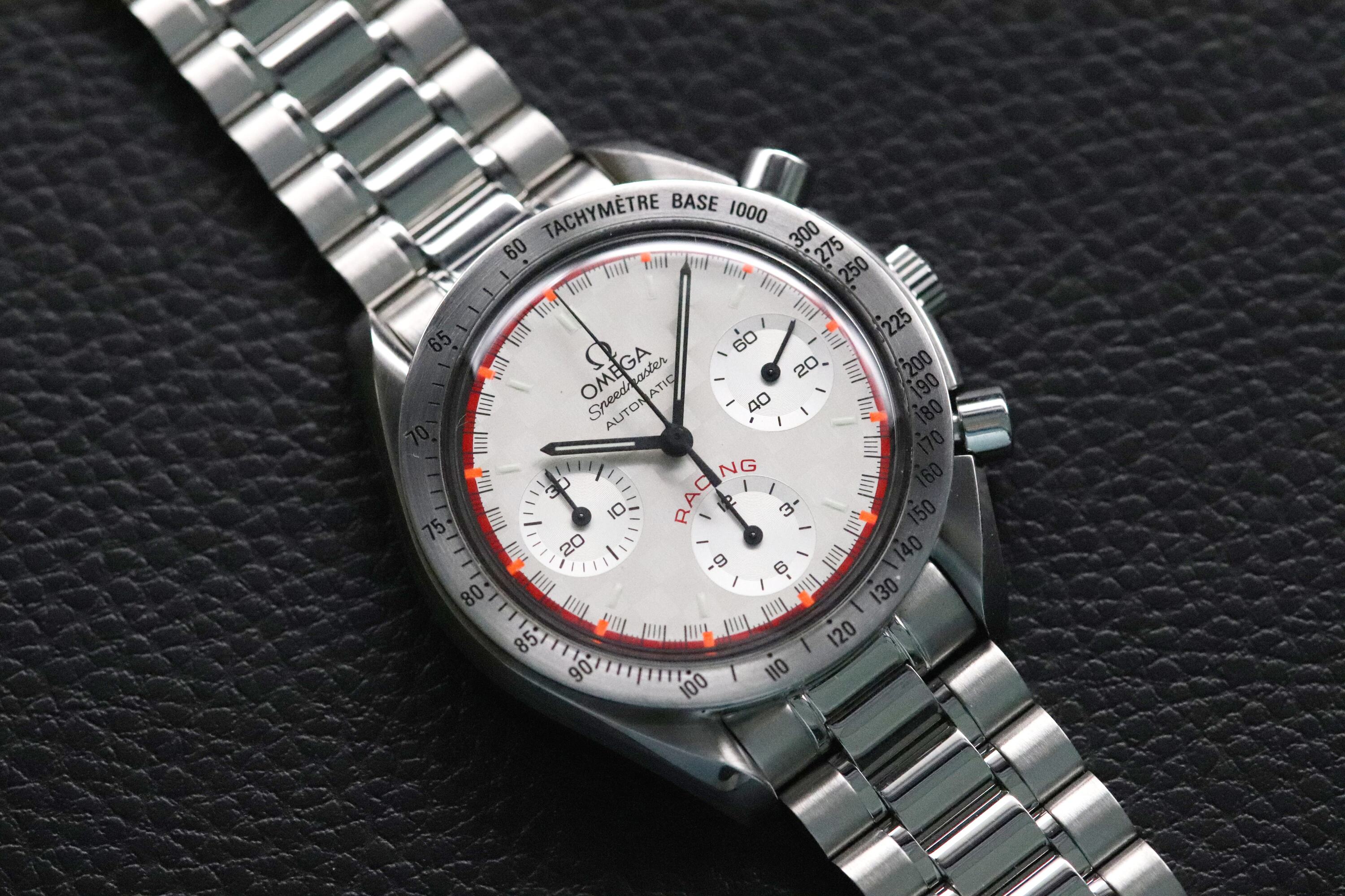 Omega Speedmaster Reduced 3517.30 Michael Schumacher 1999 Fullset Box+Paper
