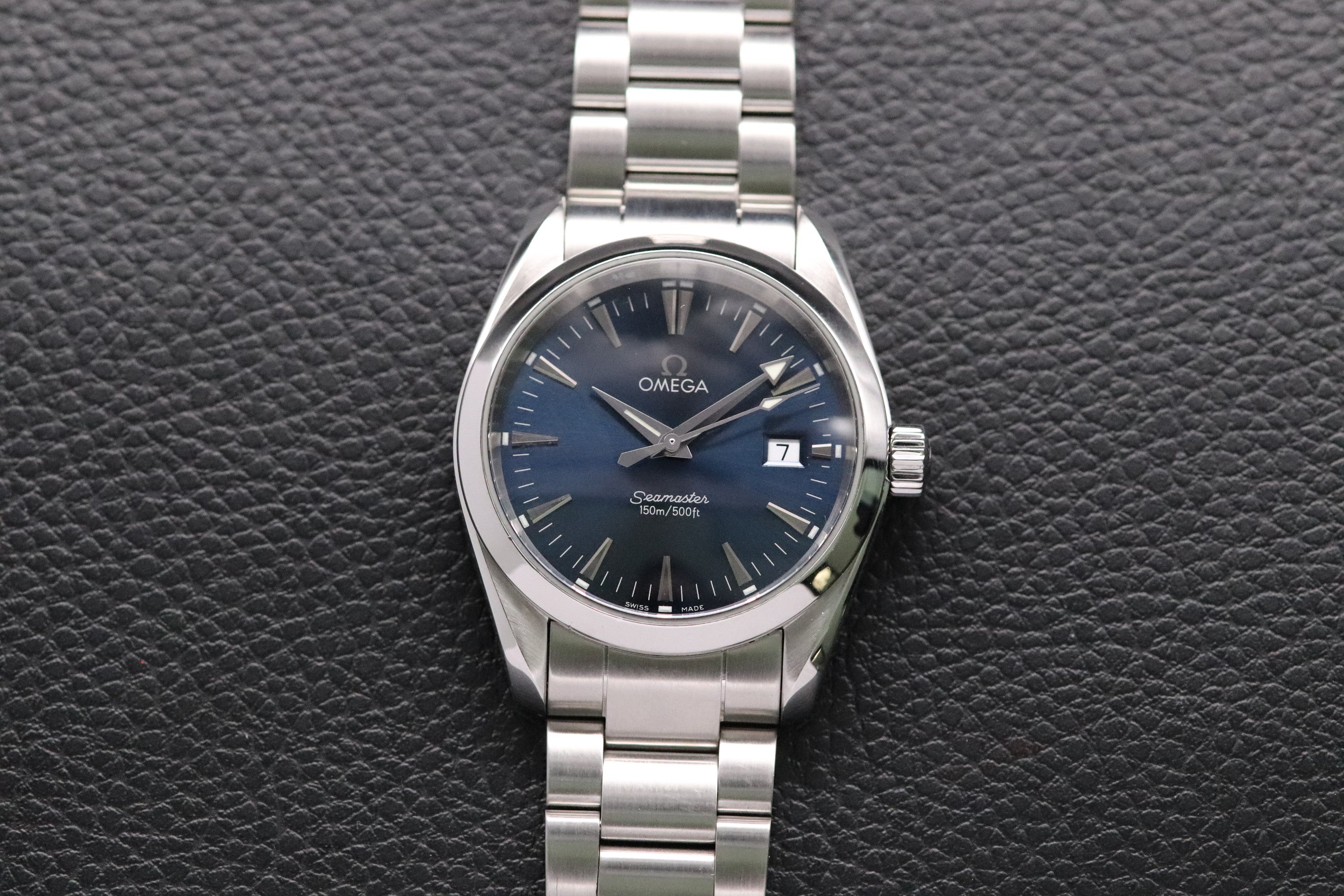 Omega Seamaster Aqua Terra 2518.80 Blue Dial 2010