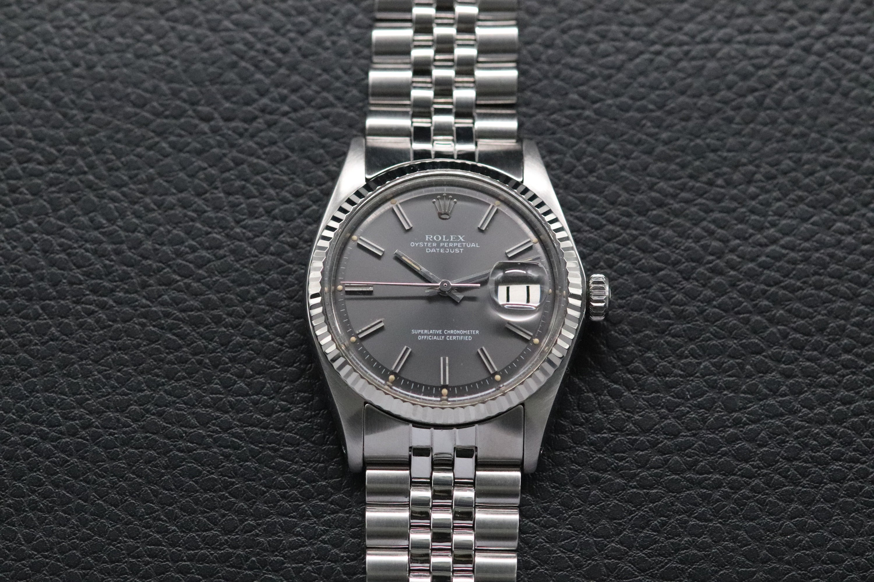 Rolex Datejust 1601 Grey Dial 1972