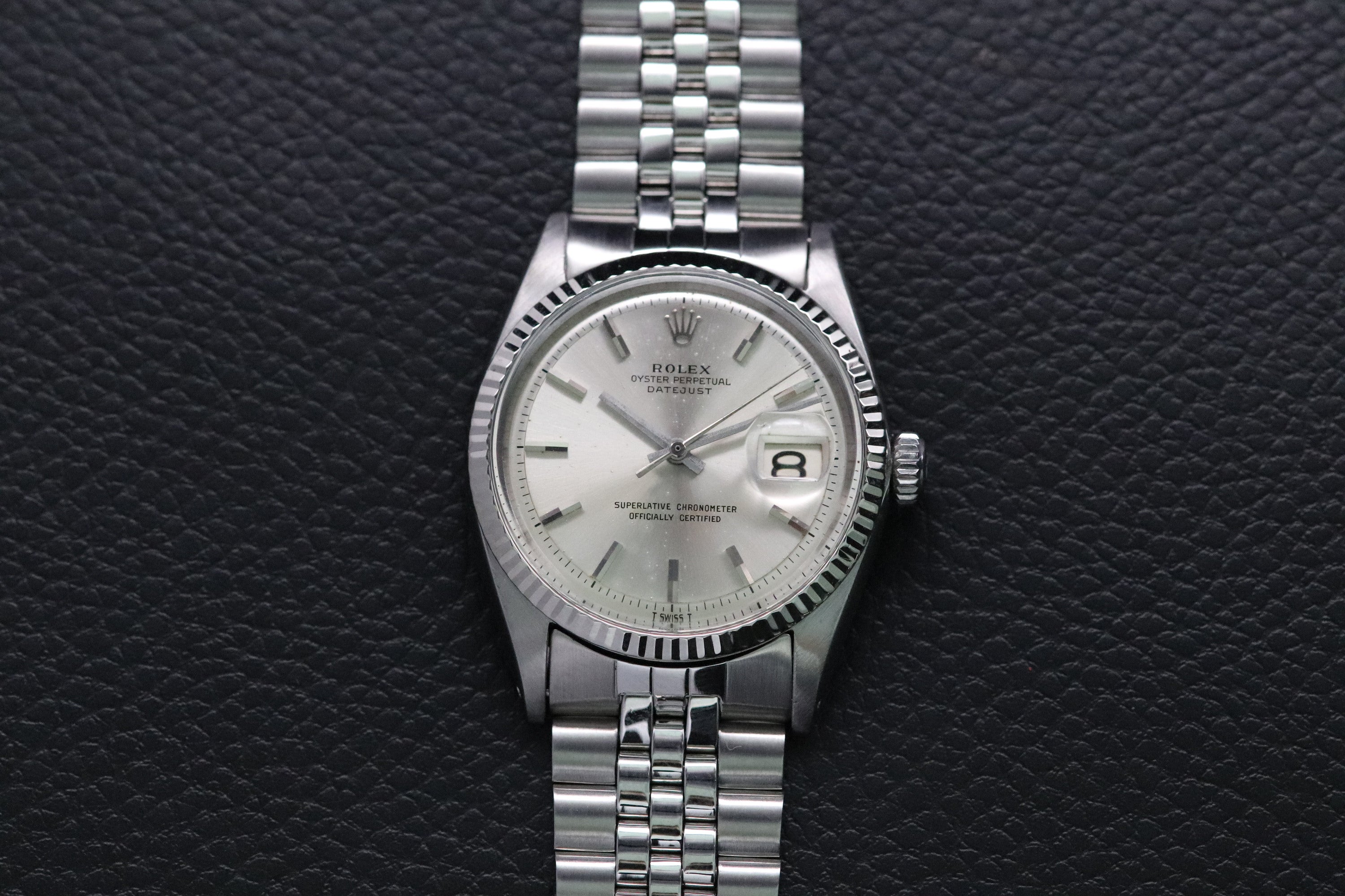 Rolex Datejust 1601 Silver Dial 1966