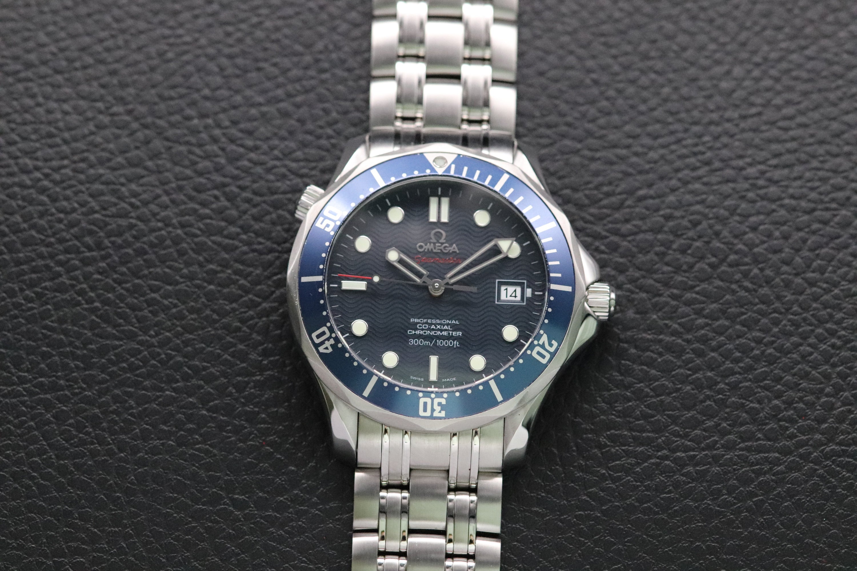 Omega Seamaster Diver 2220.80 Blue Dial 2010