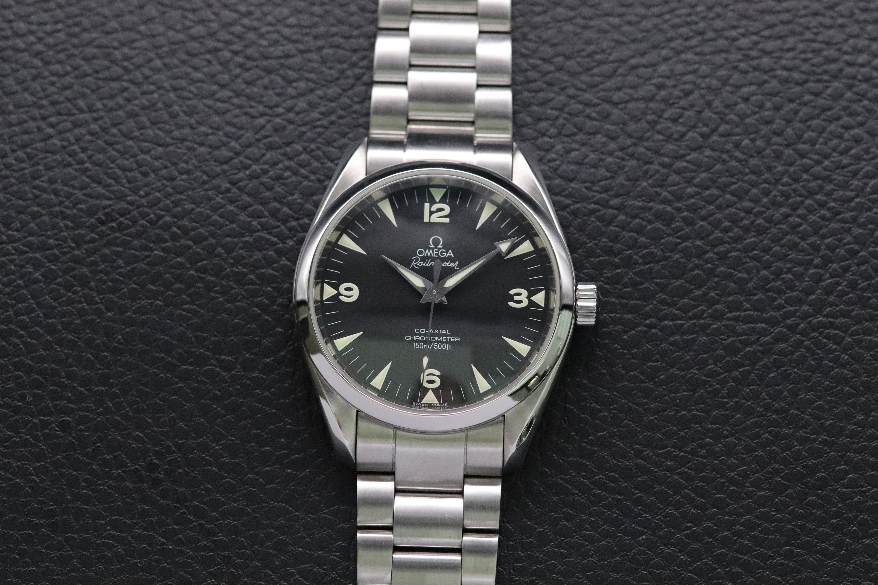 Omega Seamaster Railmaster 2503.52 Papers 2011