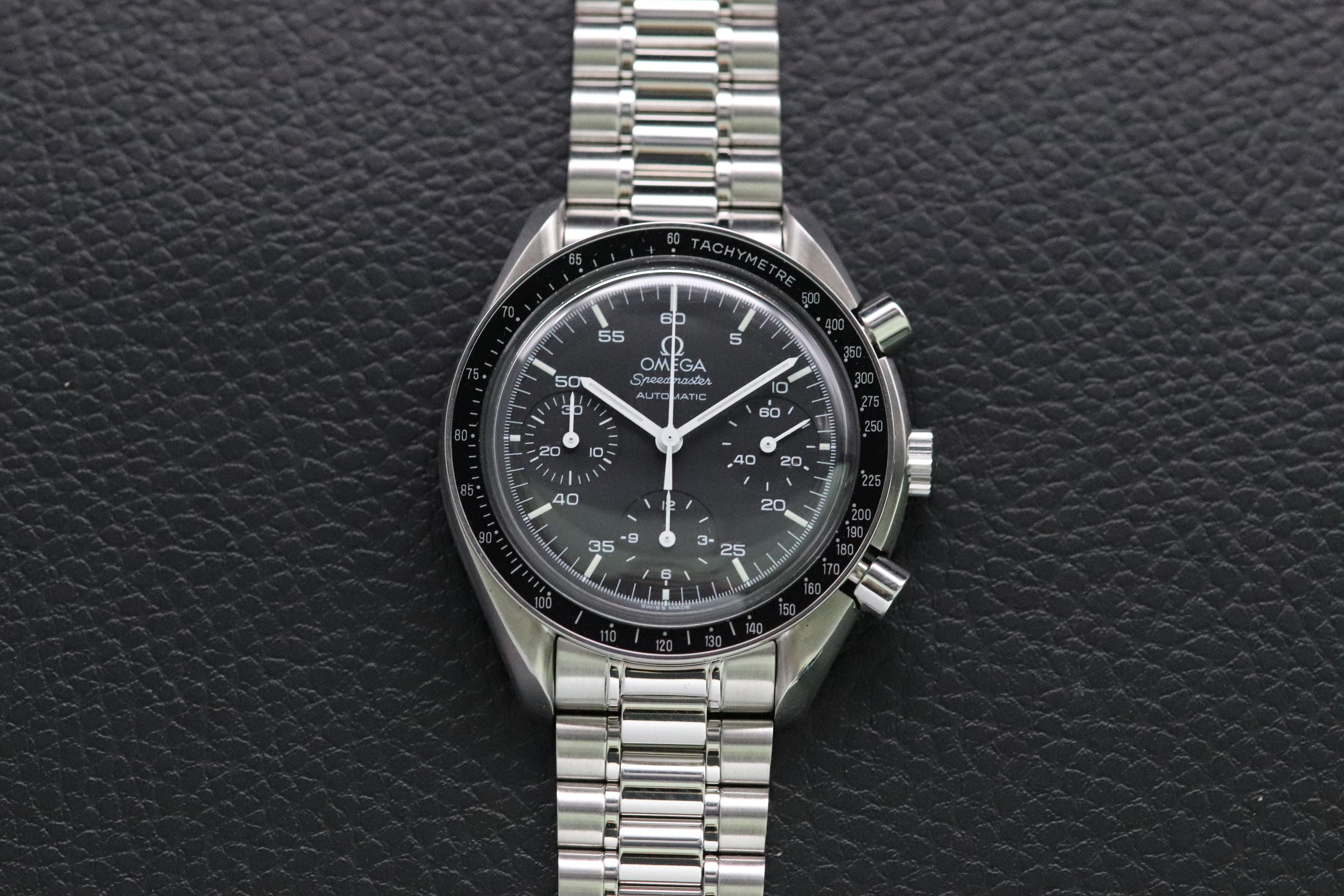 Omega Speedmaster Reduced 3510.50 Black Dial 1998 Box