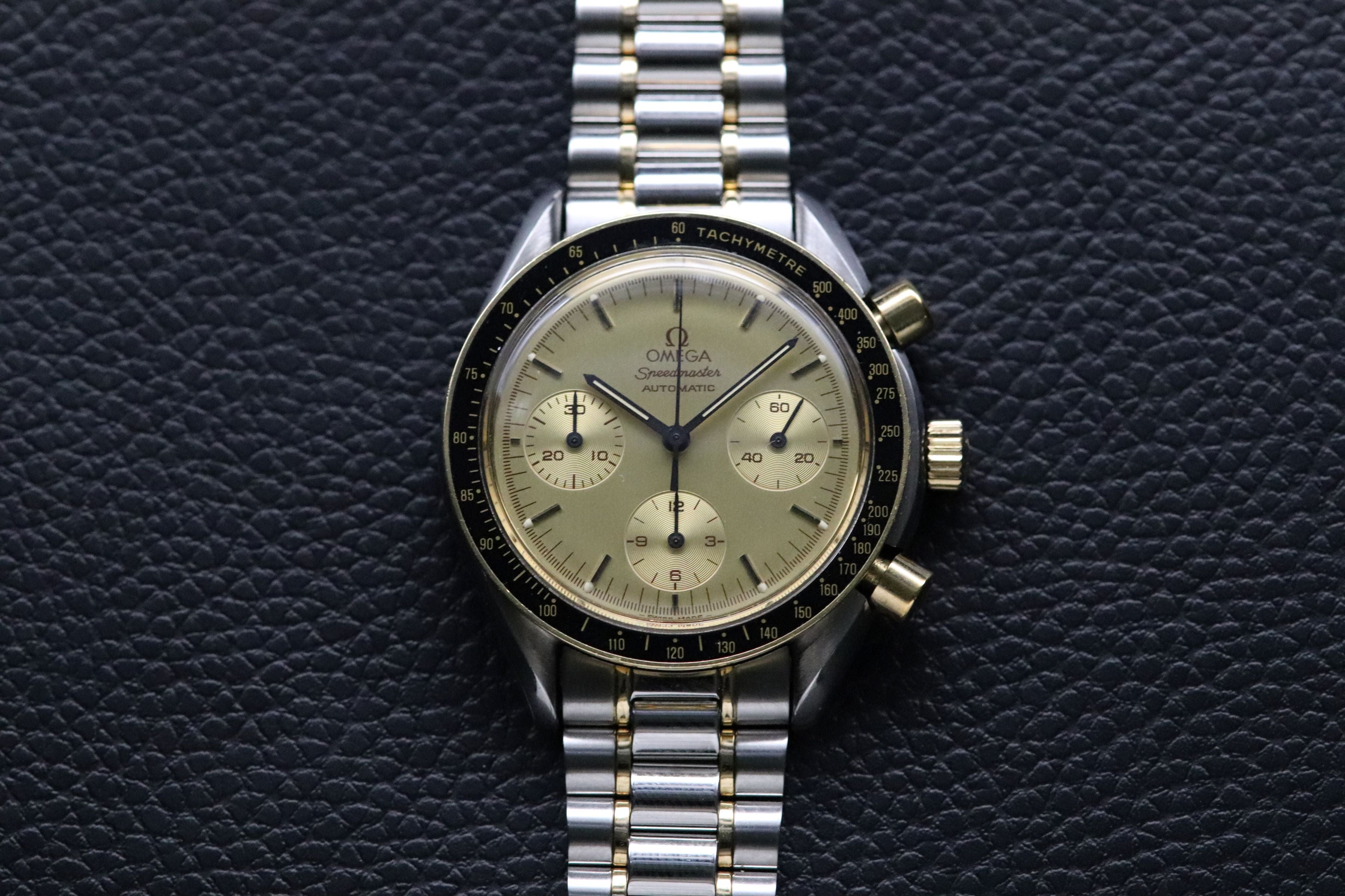 Omega Speedmaster Reduced 3310.10 Gold 1989