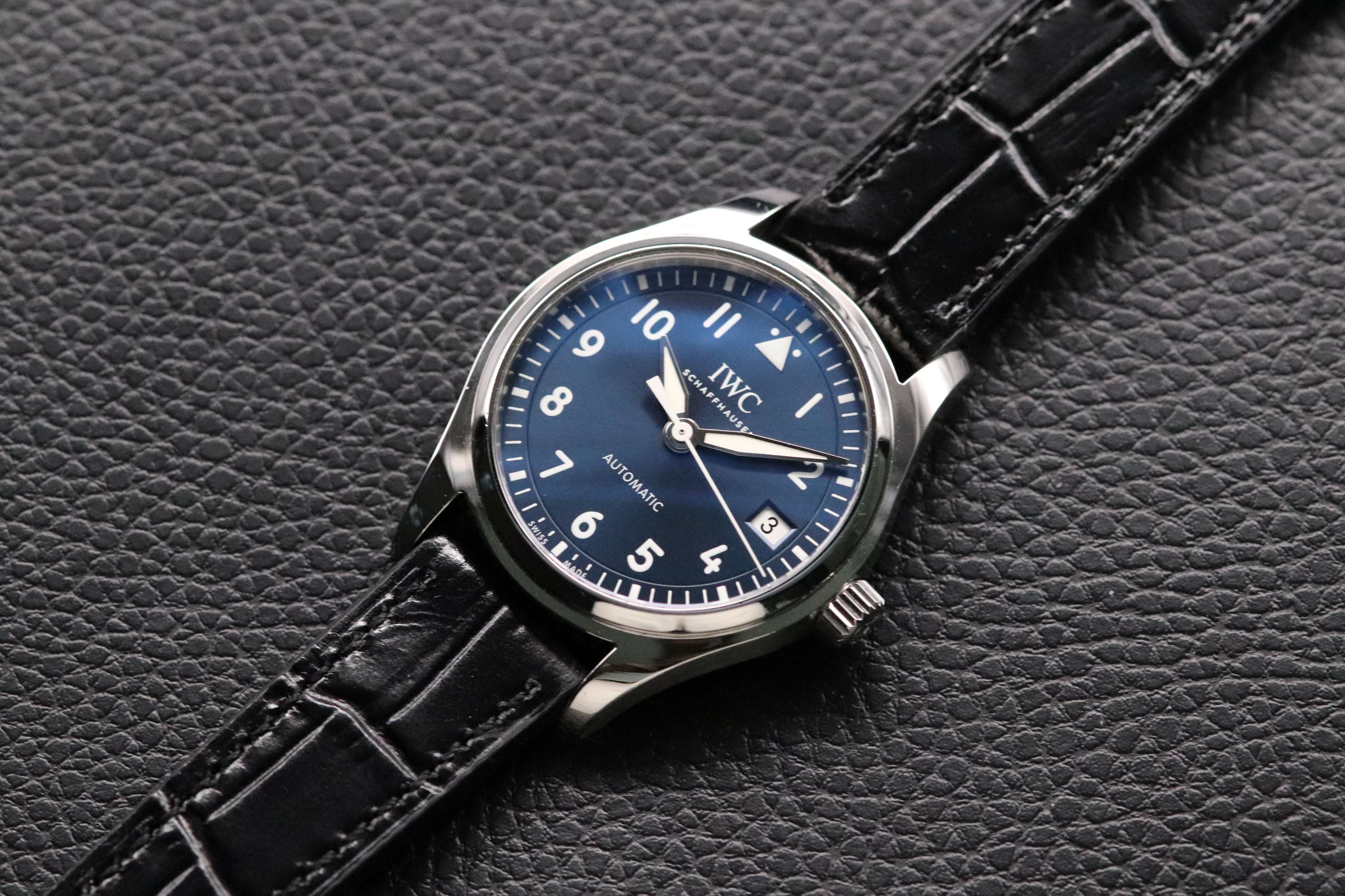 IWC Pilot's Watch IW324008 Blue 2018 Papers