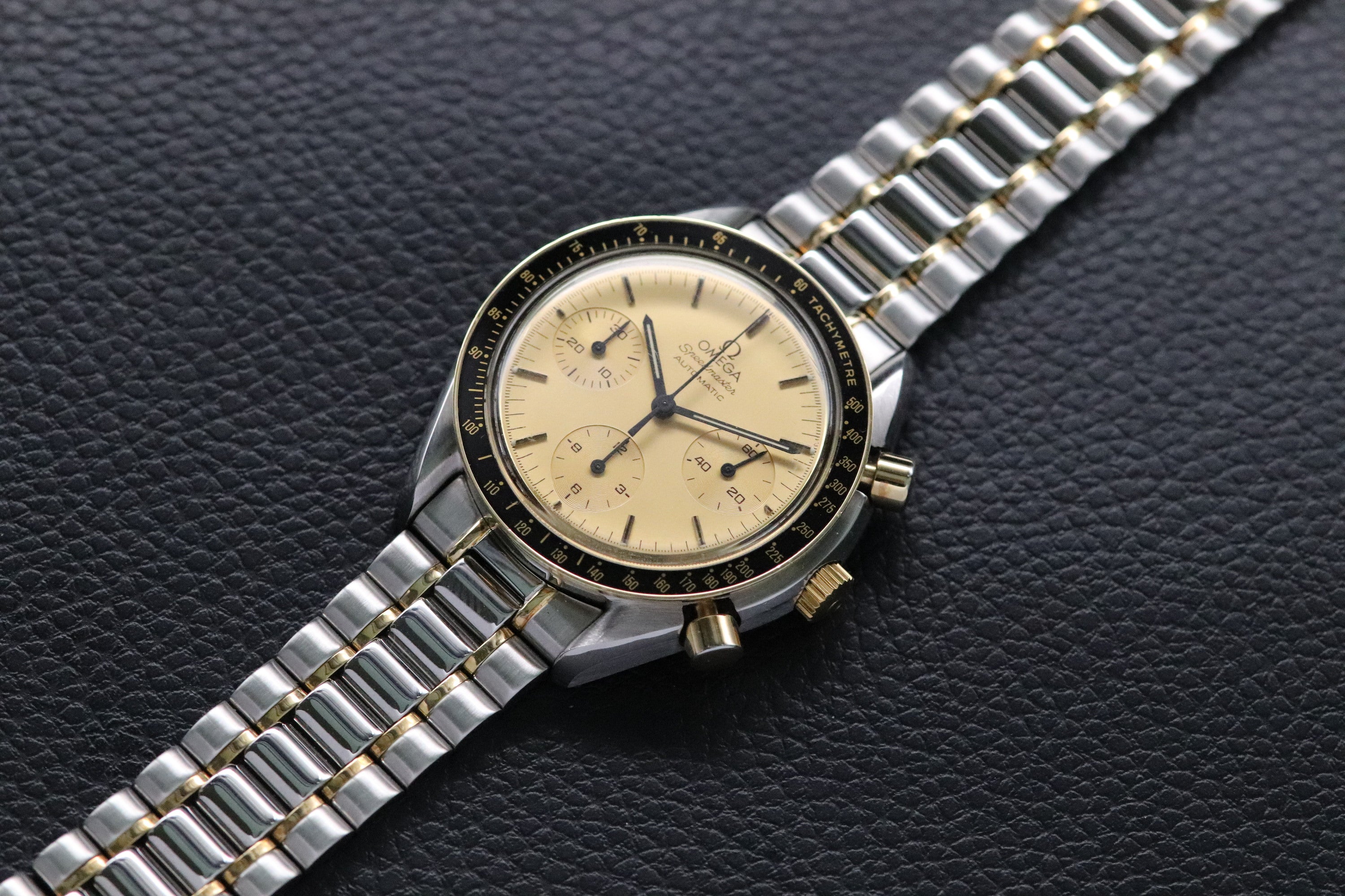 Omega Speedmaster Reduced 3310.10 Gold 1989