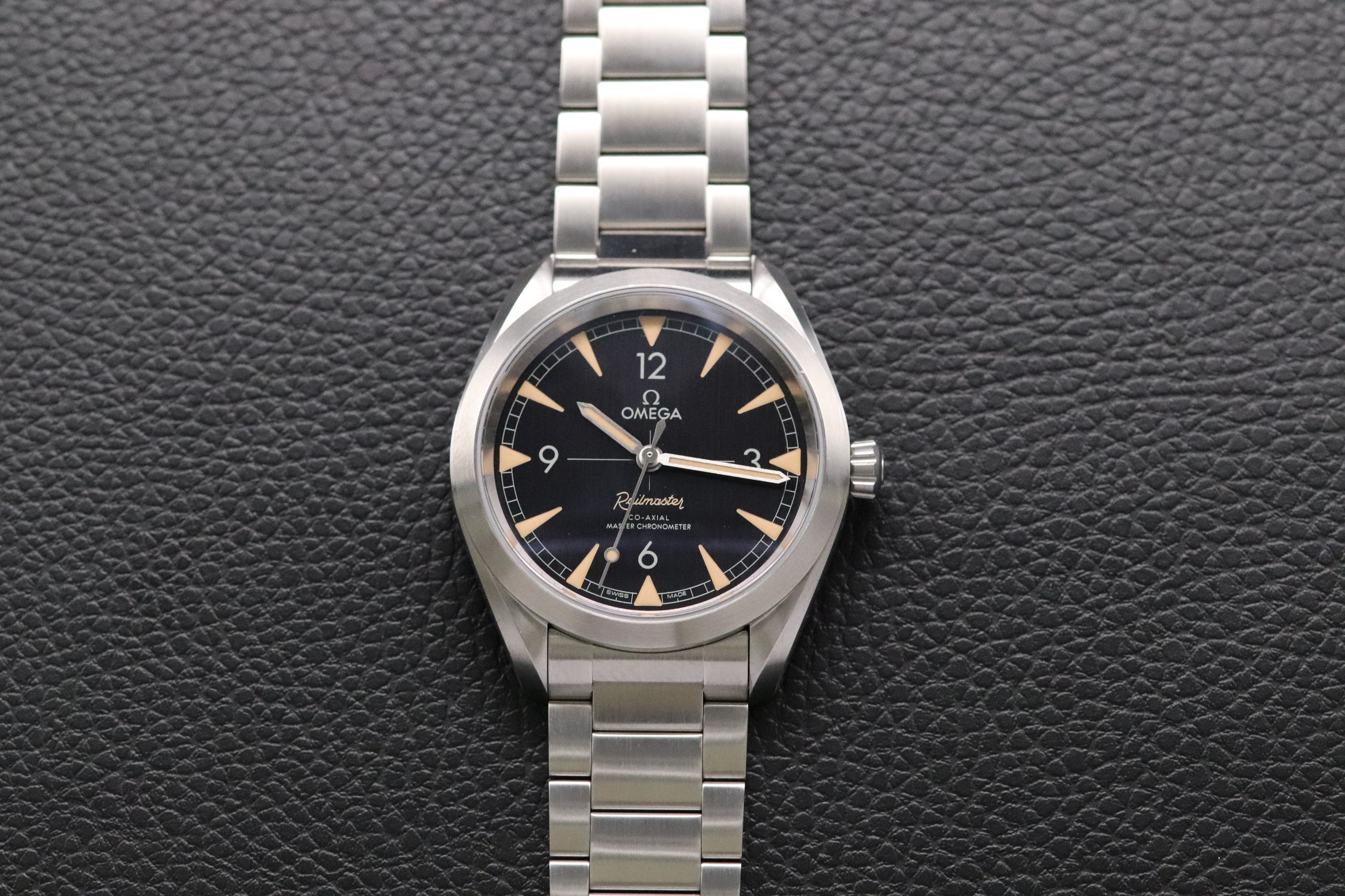 Omega Seamaster Railmaster 220.10.40.20.01.001 Fullset 2024 Box+Paper