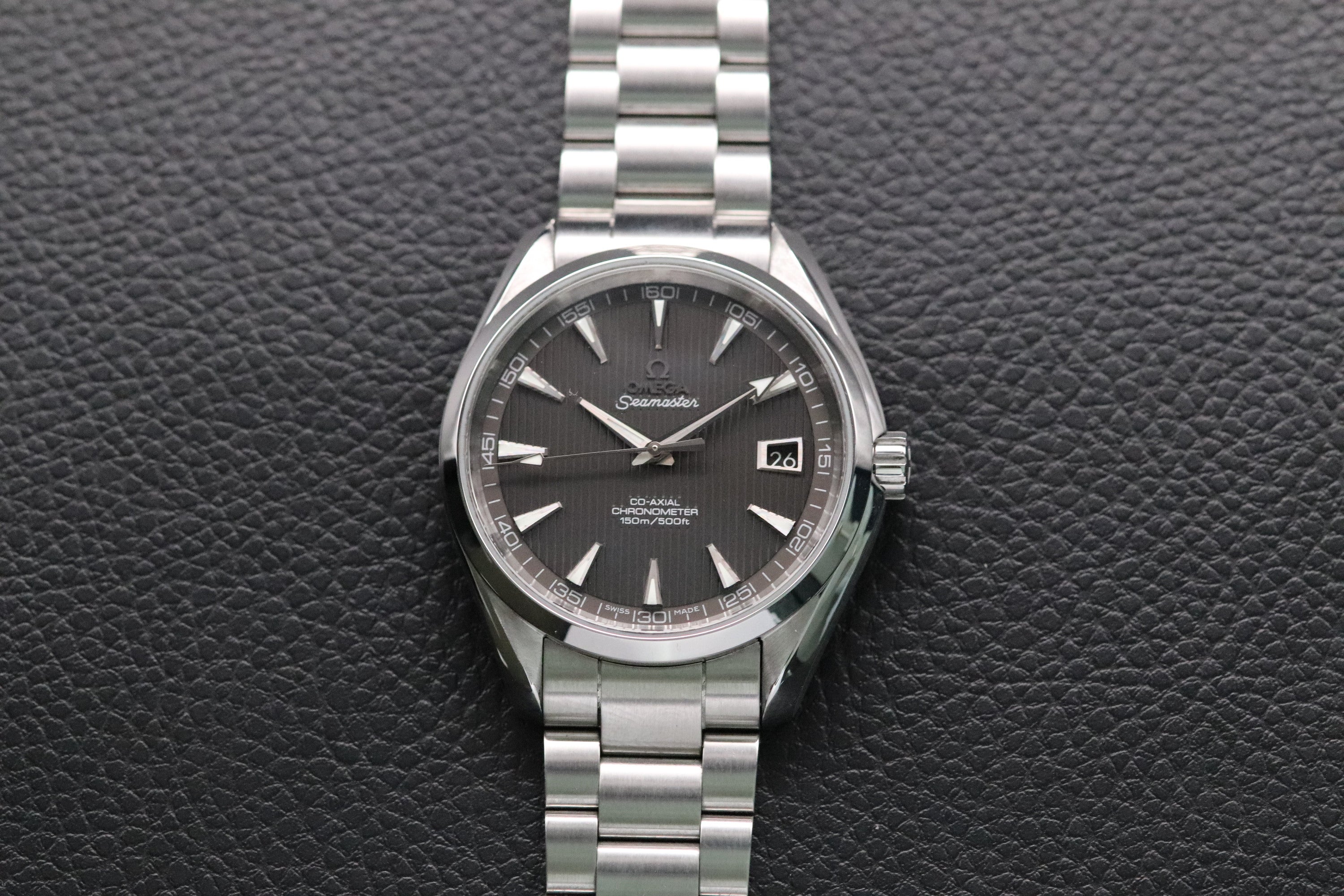 Omega Seamaster Aqua Terra 231.13.42.21.06.001 Grey Dial Fullset 2012 Box+Papers