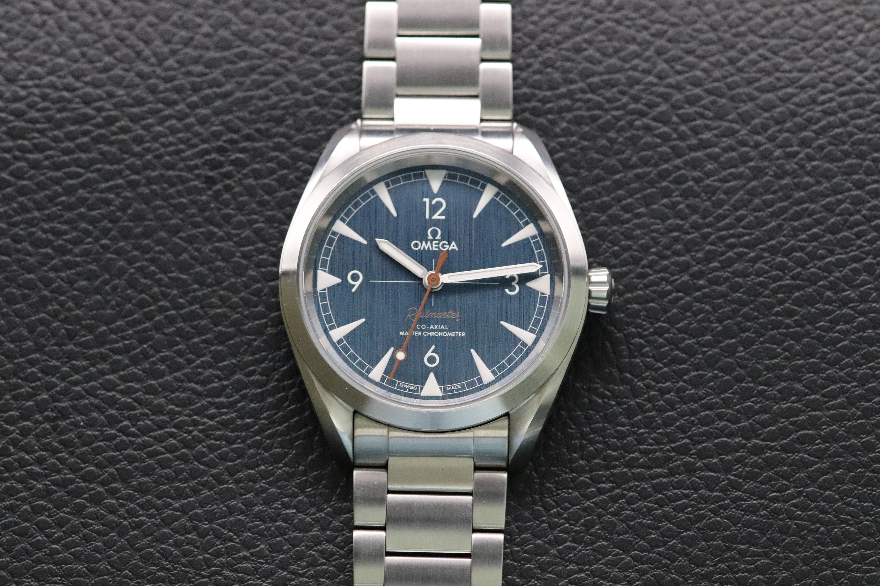 Omega Seamaster Railmaster 220.10.40.20.03.001 Fullset 2023 Box+Papers