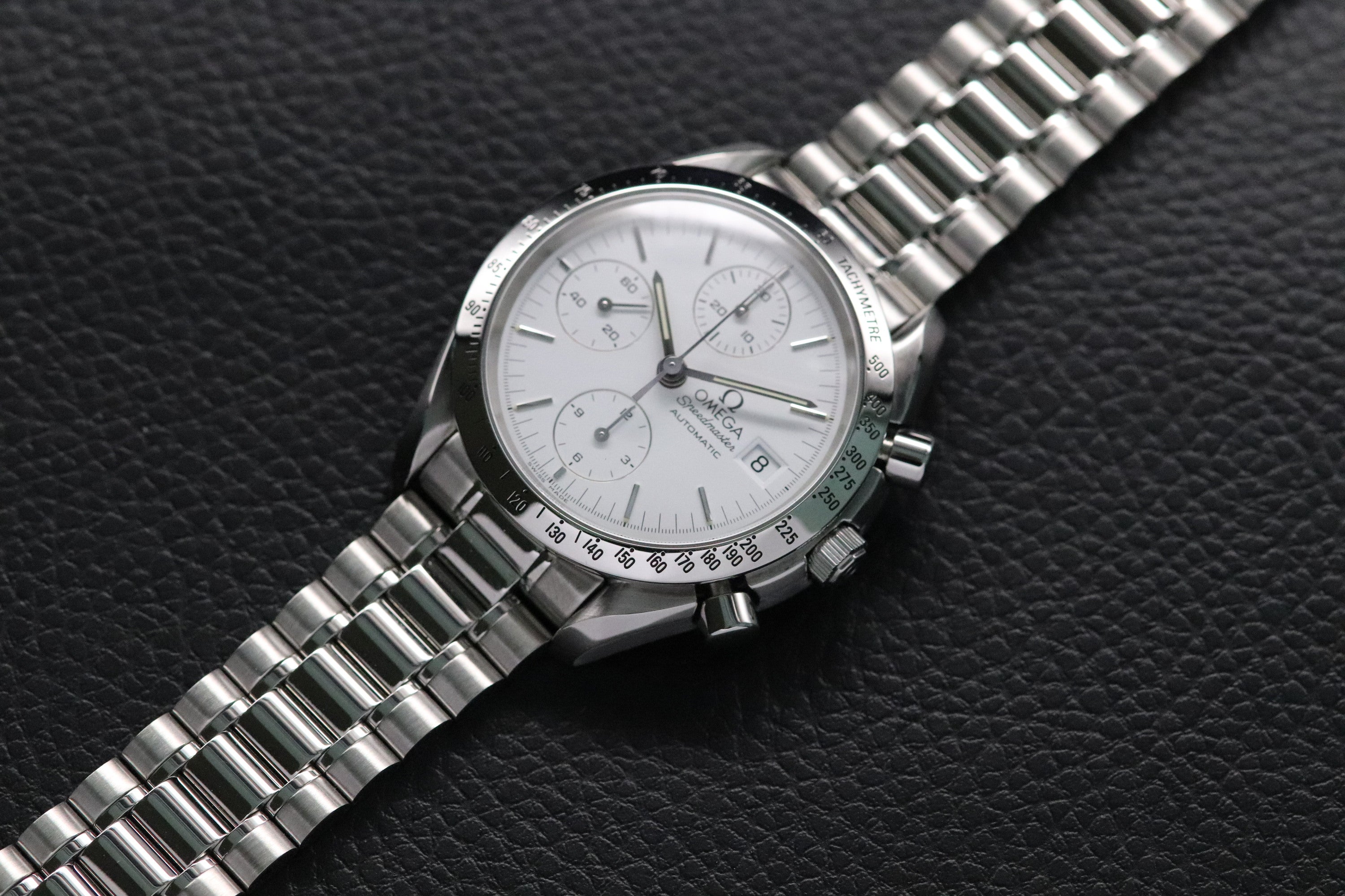 Omega Speedmaster Date 3511.20 White Dial 1993 Albino