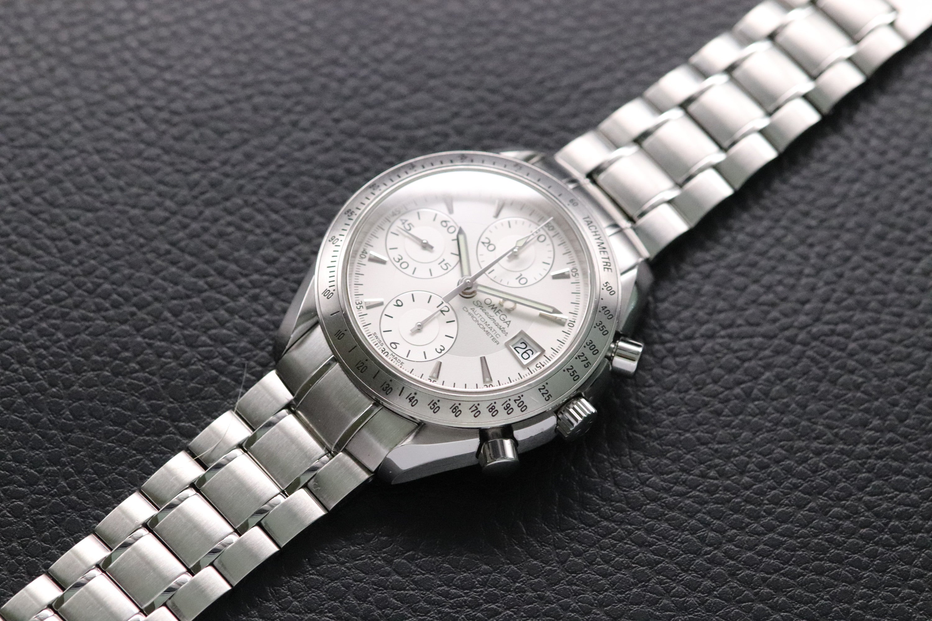 Omega Speedmaster Date 3211.30 Silver Dial 2007