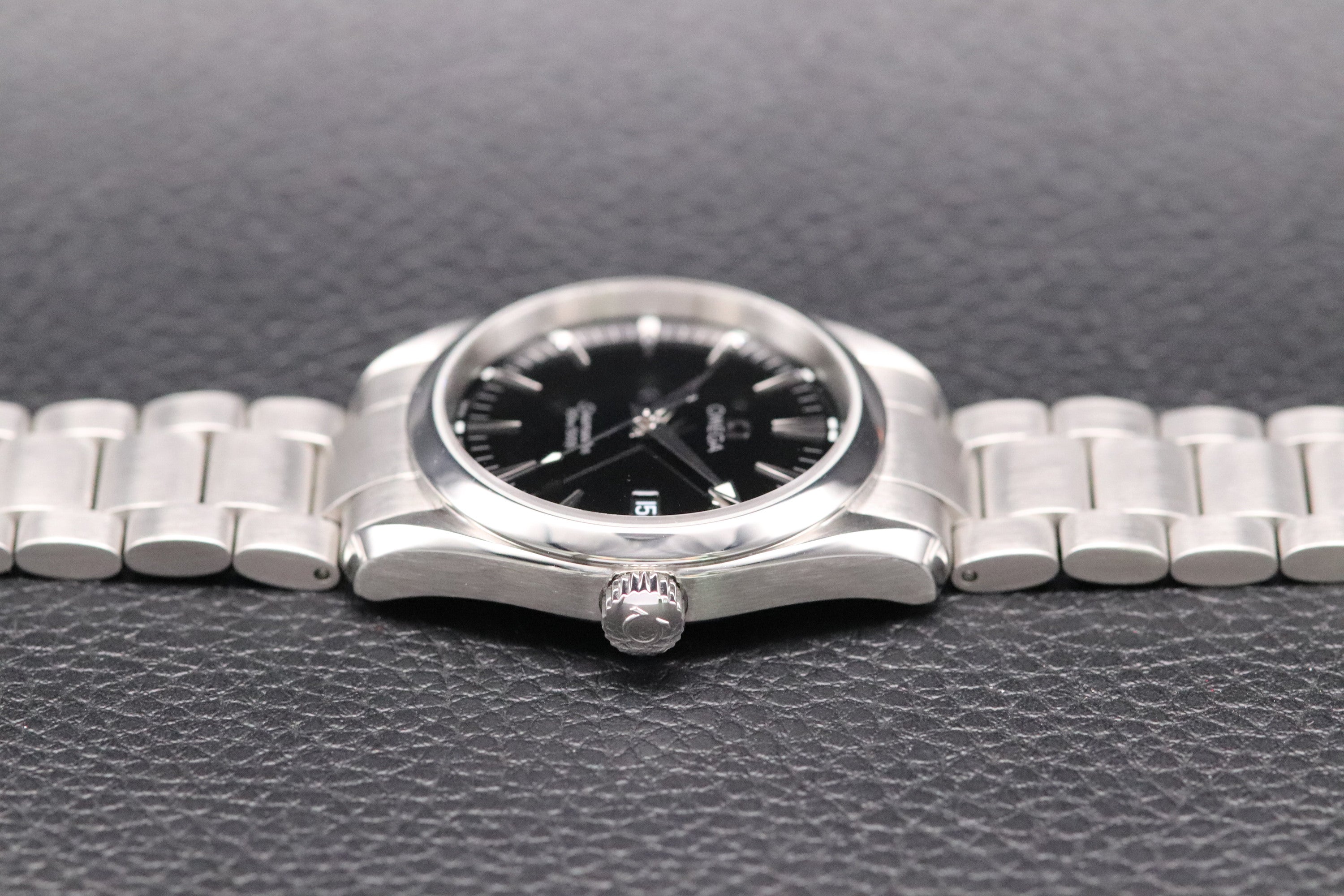 Omega Seamaster Aqua Terra 2518.50 Black Dial 1998 Papers