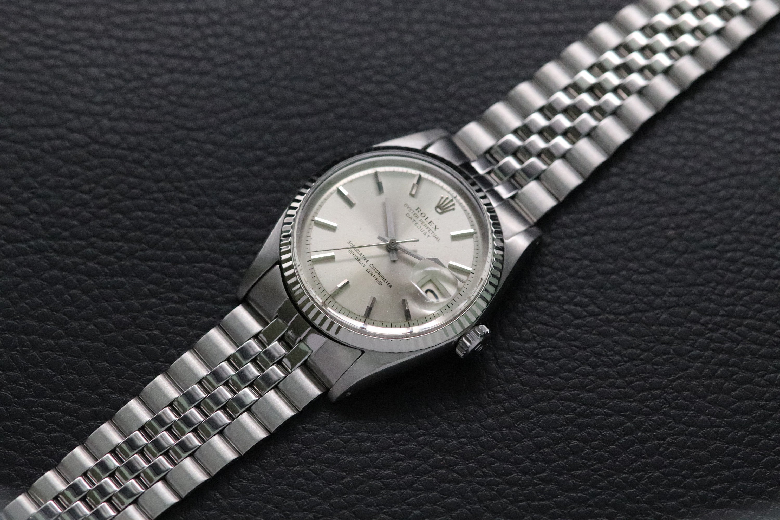 Rolex Datejust 1601 Silver Dial 1966