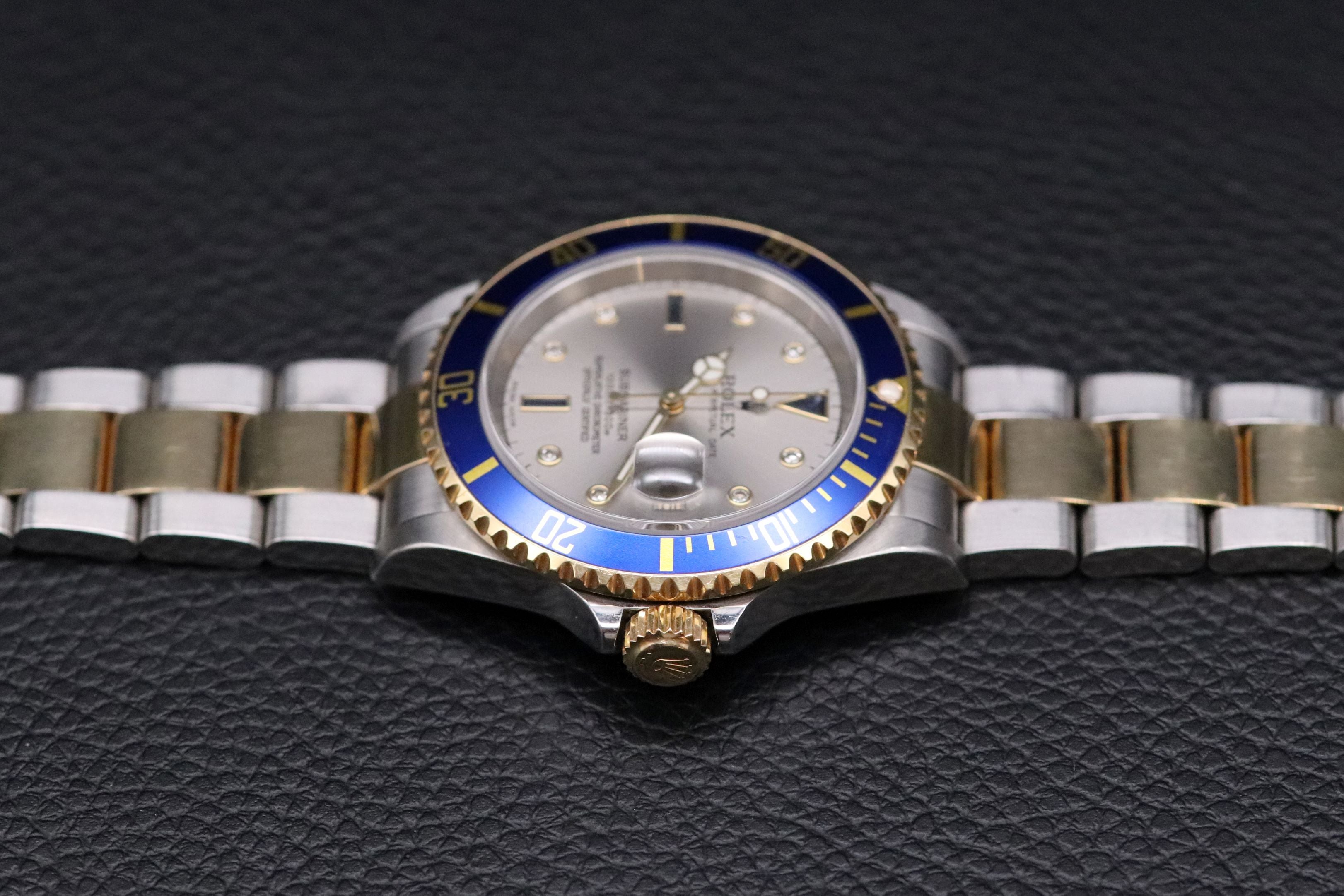 Rolex Submariner 16613 Serti Sultan