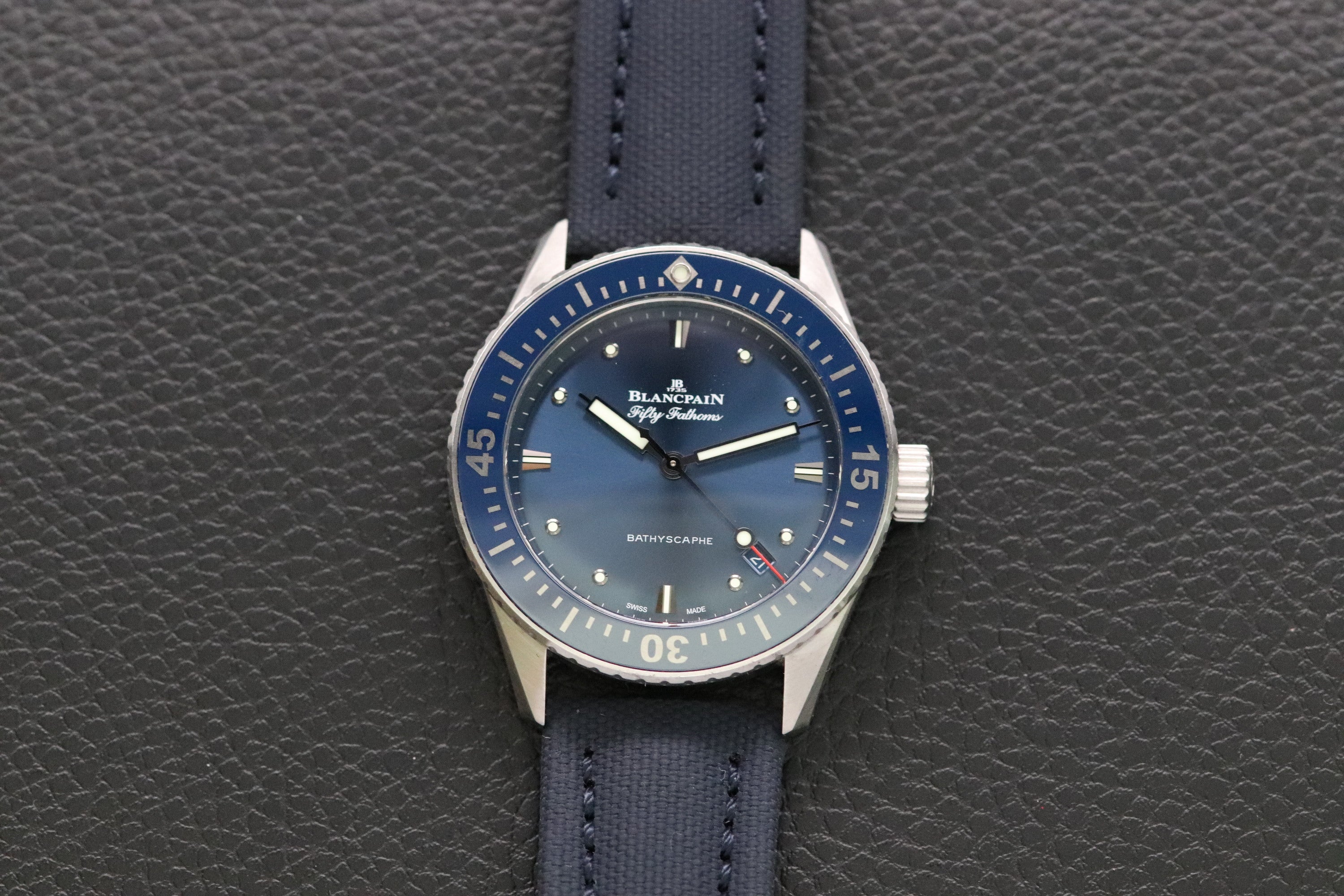 Blancpain Fifty Fathoms Bathyscape 5100-1140-O52A Fullset 2023 Box+Papers