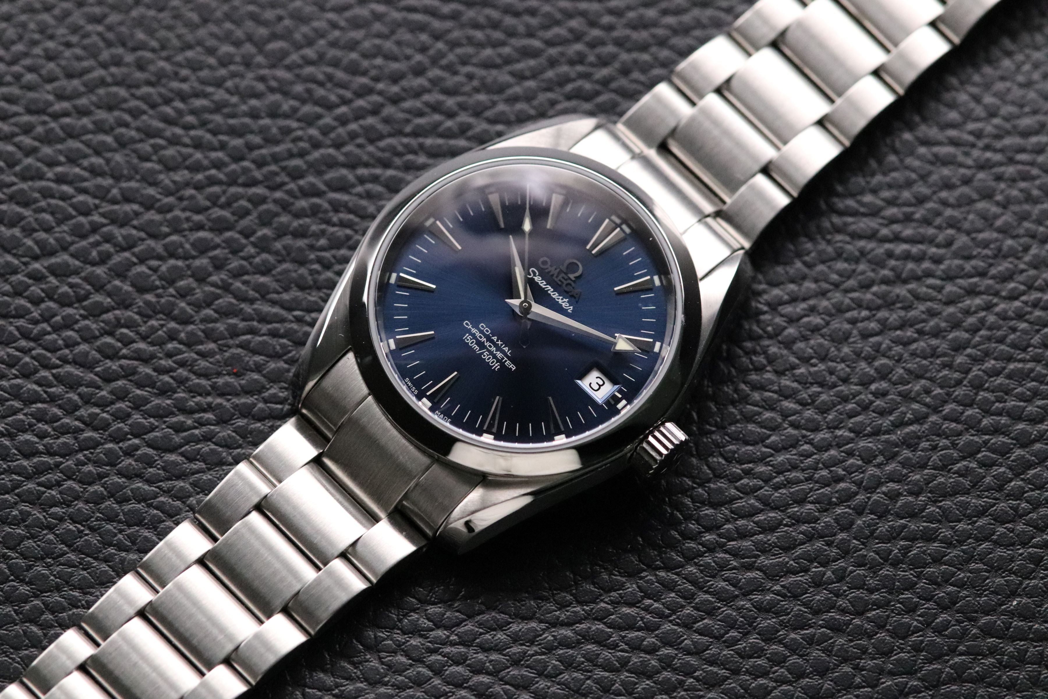 Omega Seamaster Aqua Terra 2504.80 Blue 2007