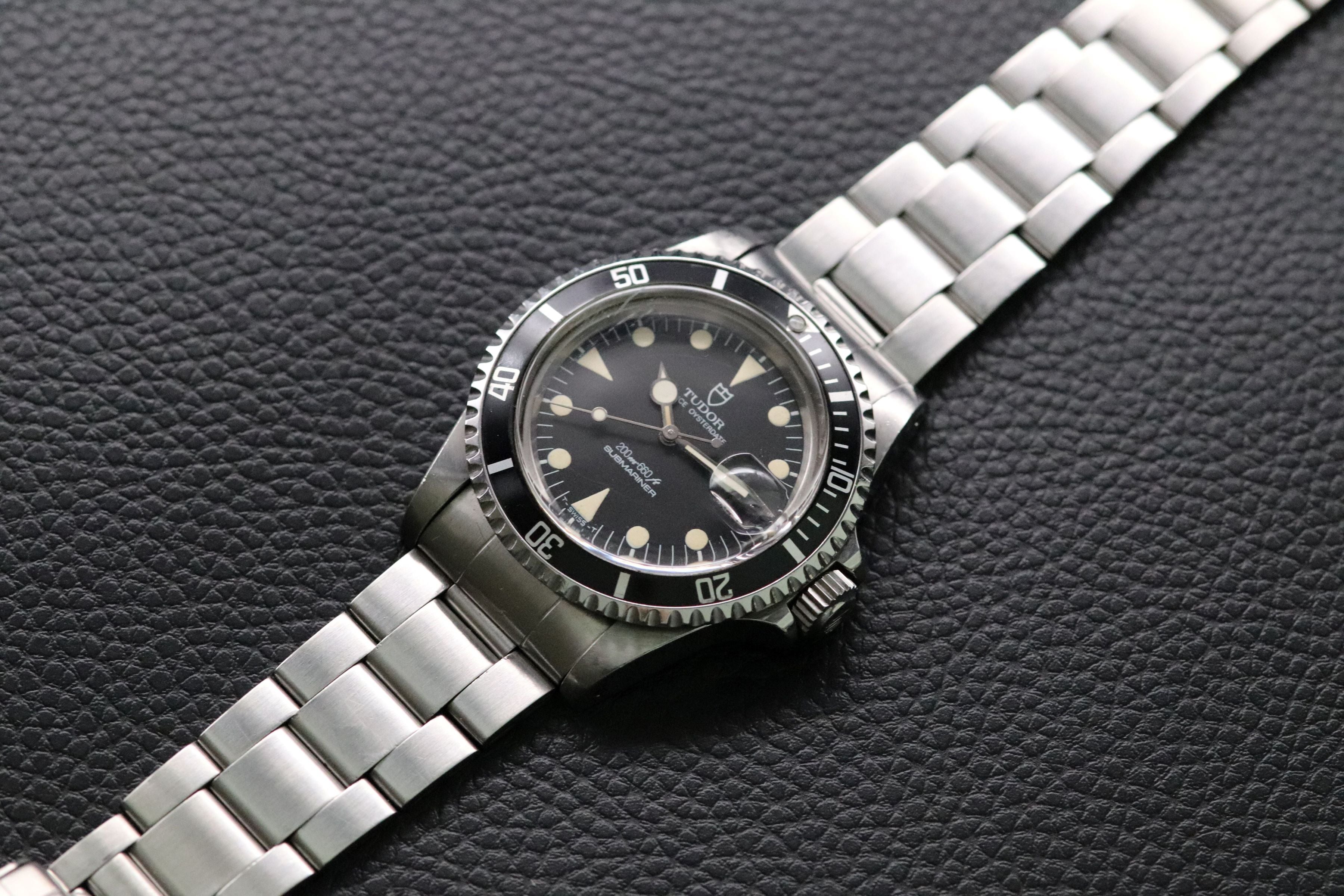 Tudor Submariner 76100 Lollipop Matte Dial 1984