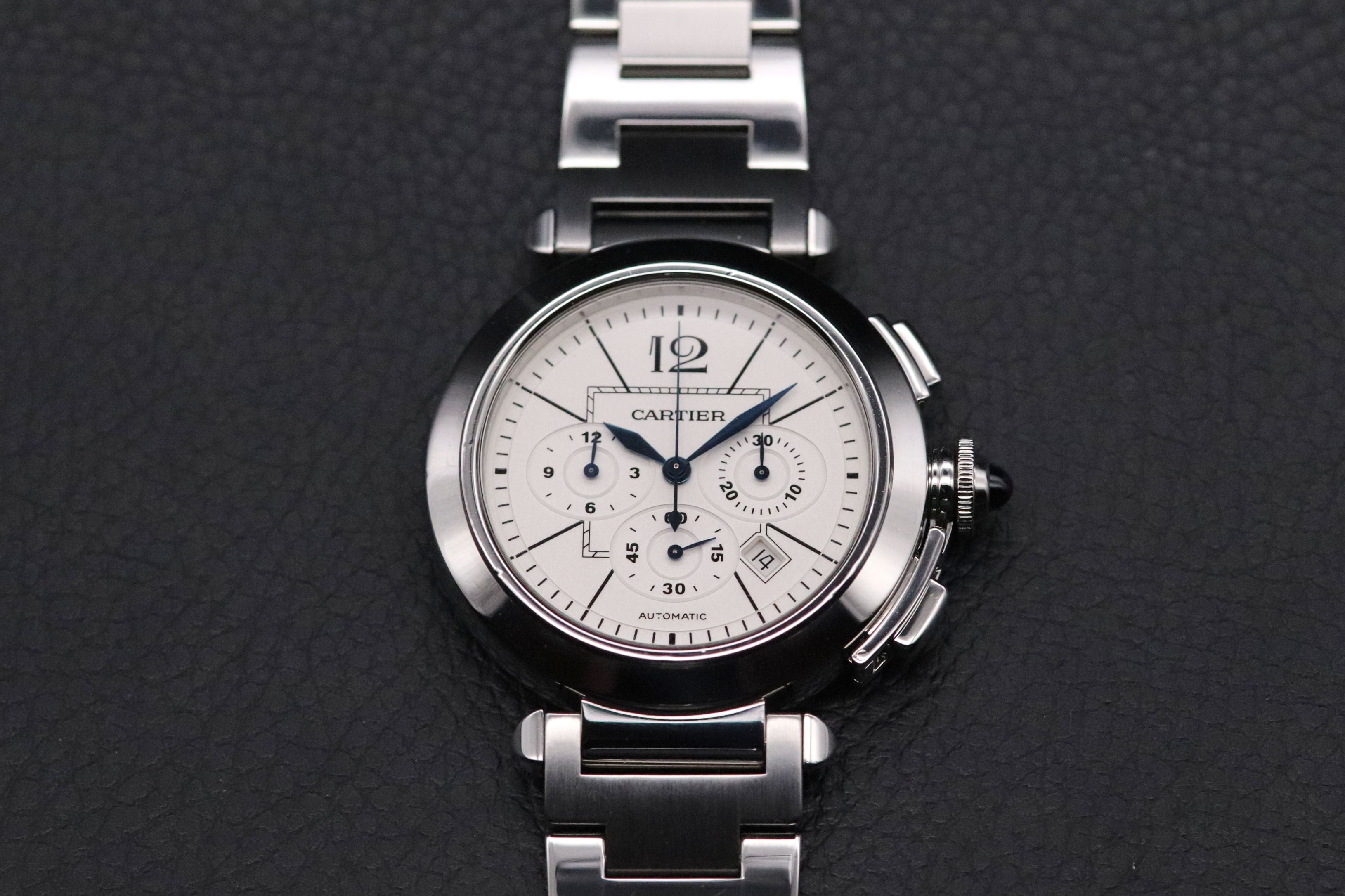 Cartier Pasha Chronograph W31085M7 Fullset 2008