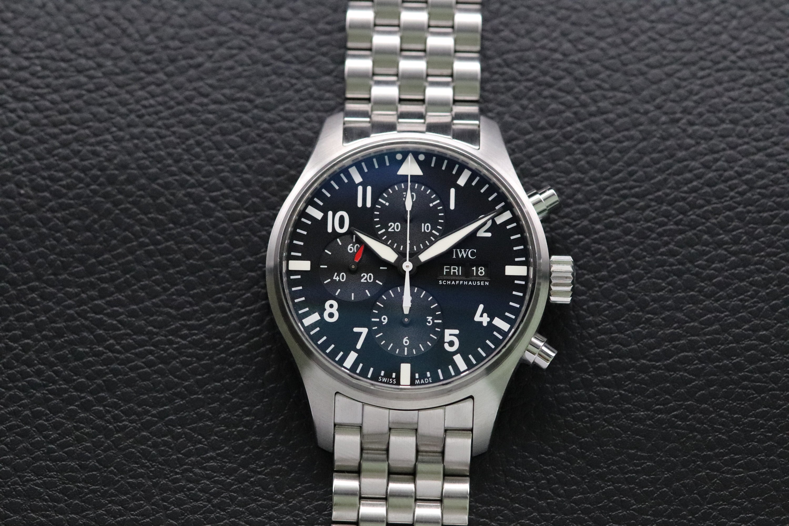 IWC Pilot's Watch Chronograph IW377710 Papers 2017