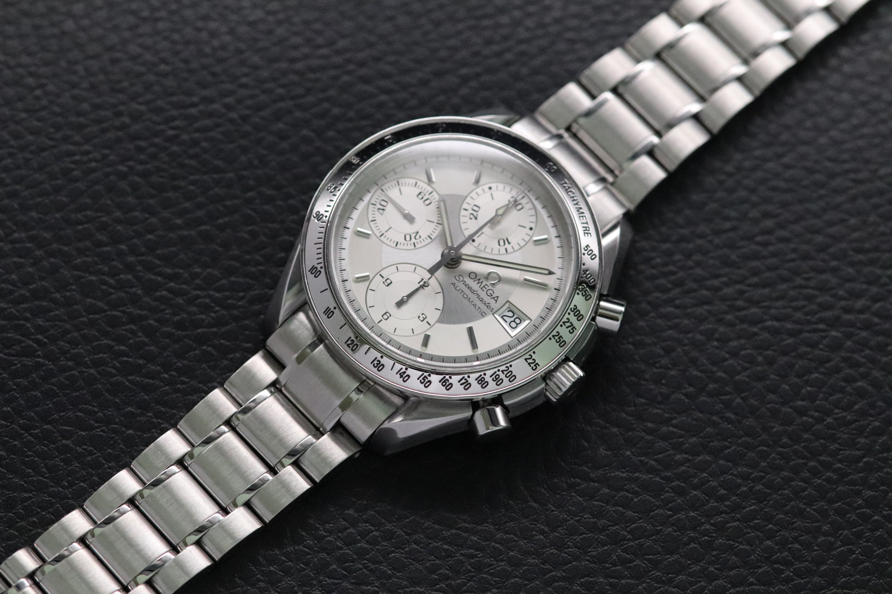 Omega Speedmaster Date 3513.30 Silver Dial 1998