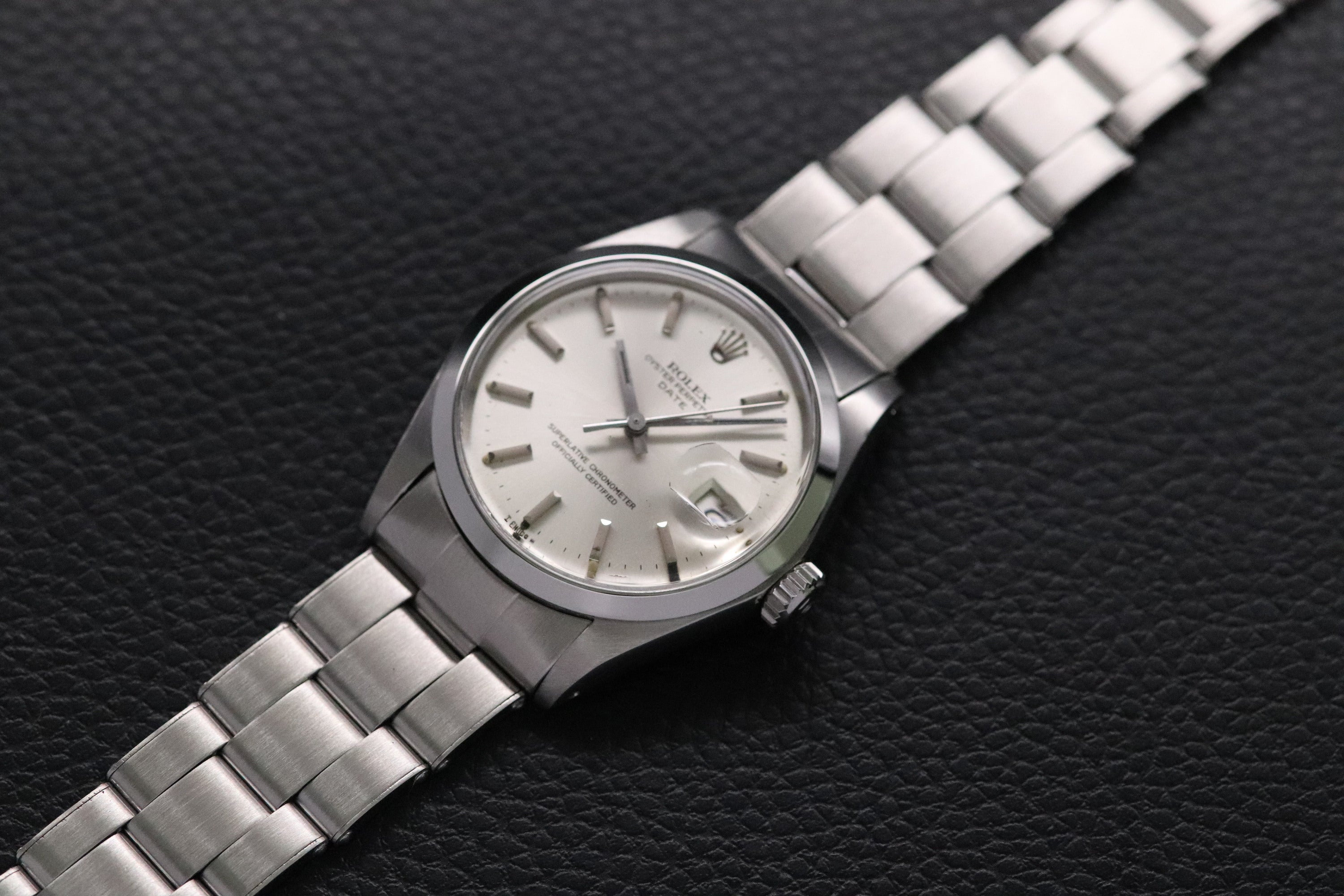Rolex Date 1500 Silver Dial 1972