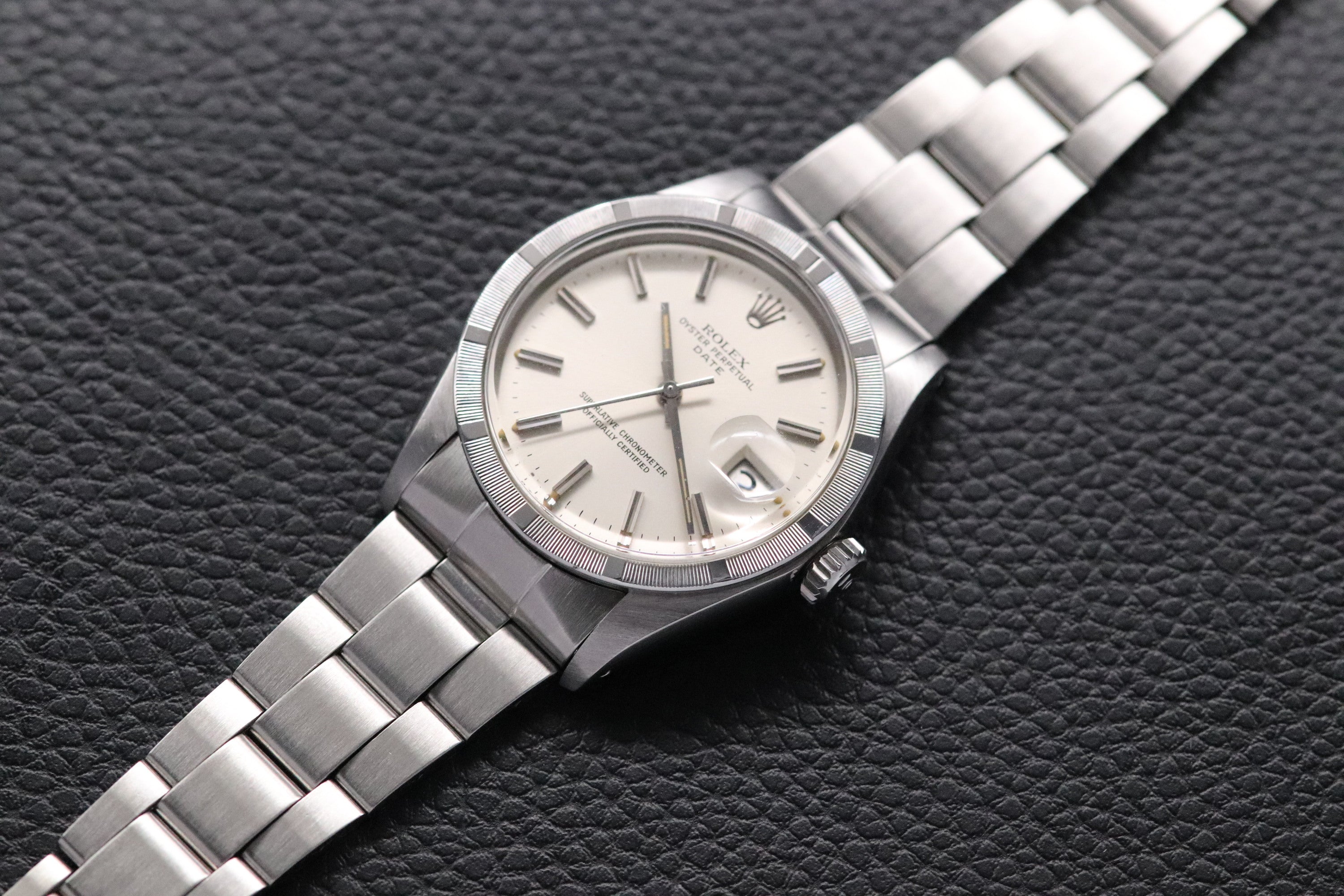 Rolex Date 1501 Silver Dial 1973