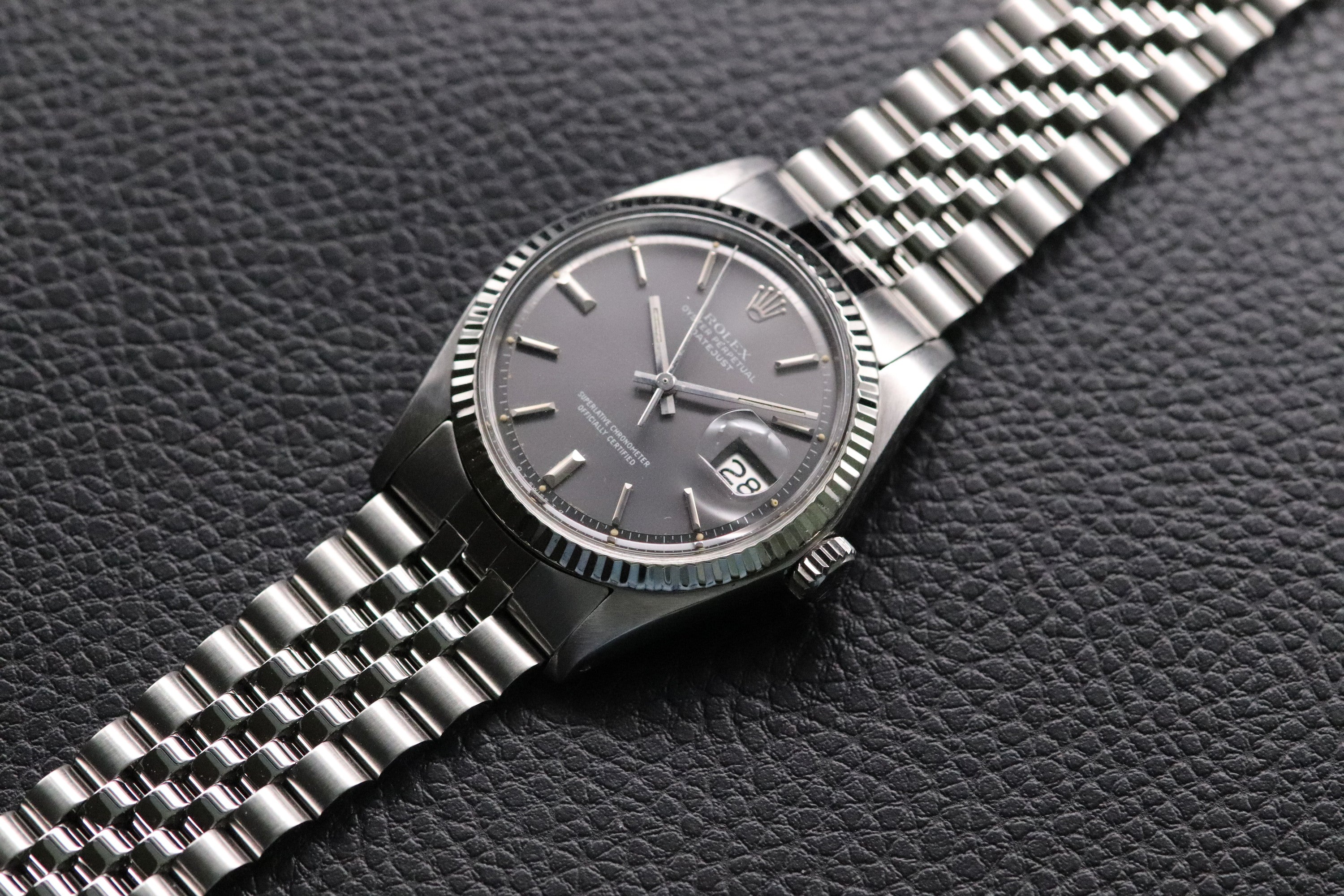 Rolex Datejust 1601 Grey Dial 1972