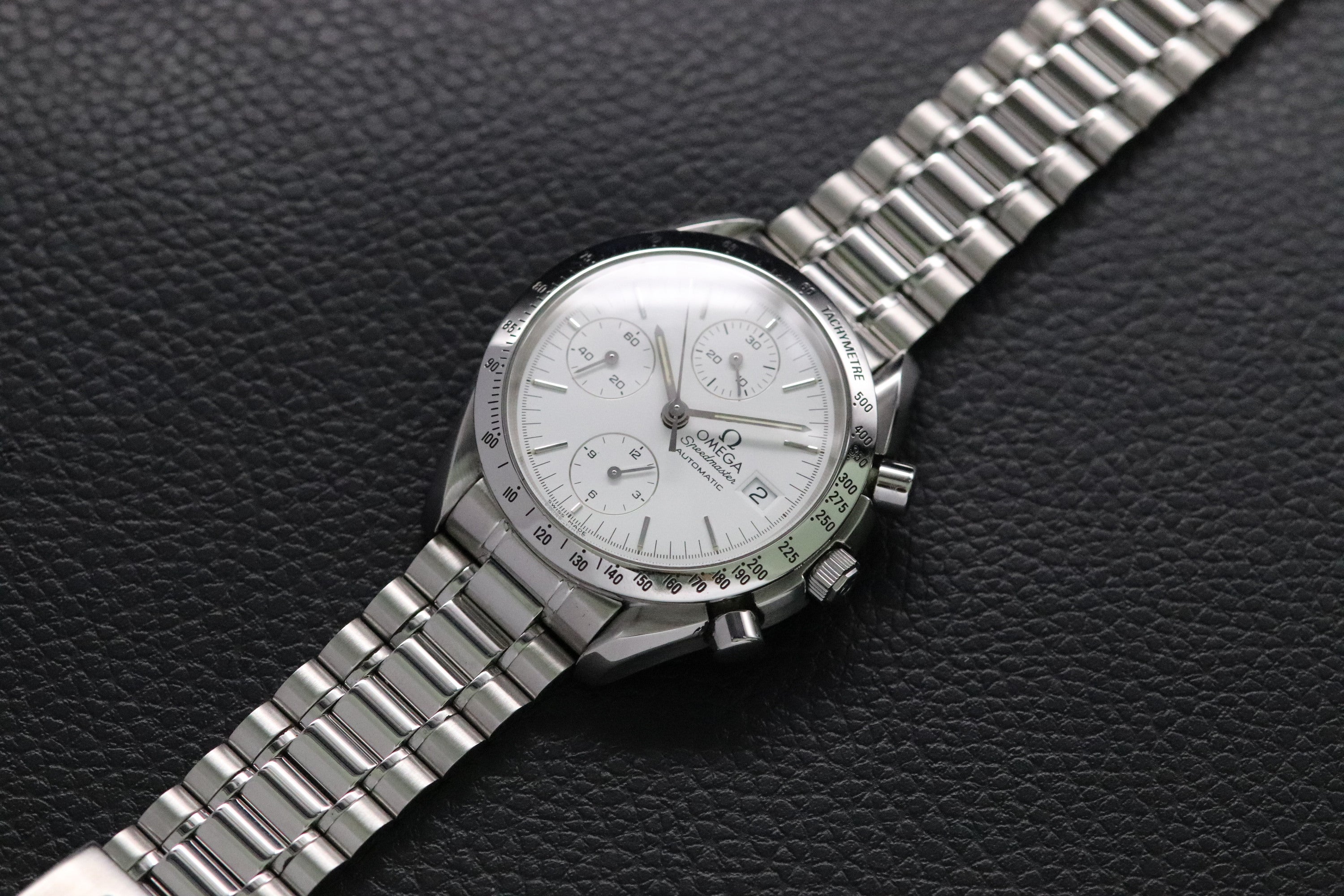 Omega Speedmaster Date 3511.20 White Dial 1993 Albino