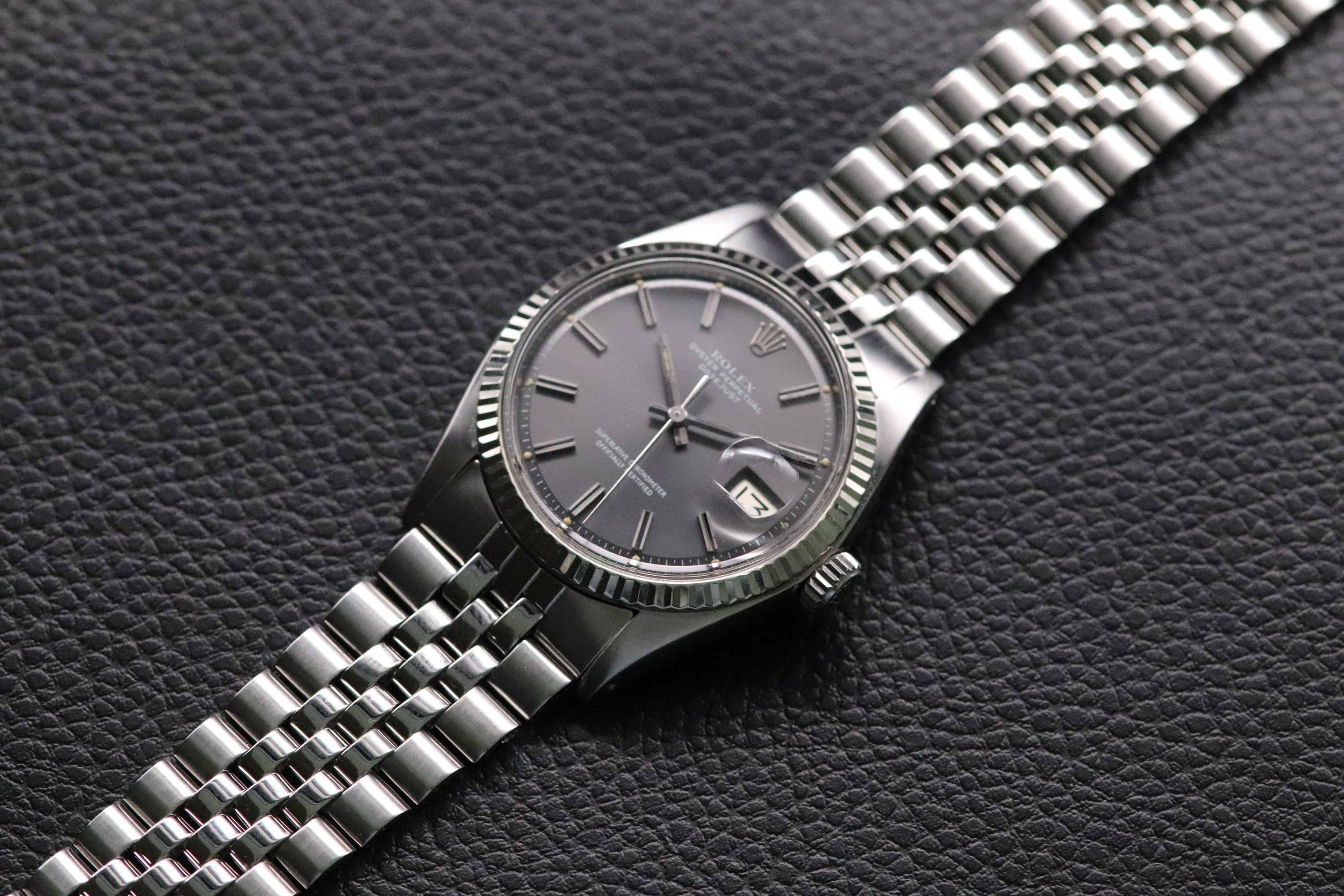 Rolex Datejust 1601 Grey Dial 1972