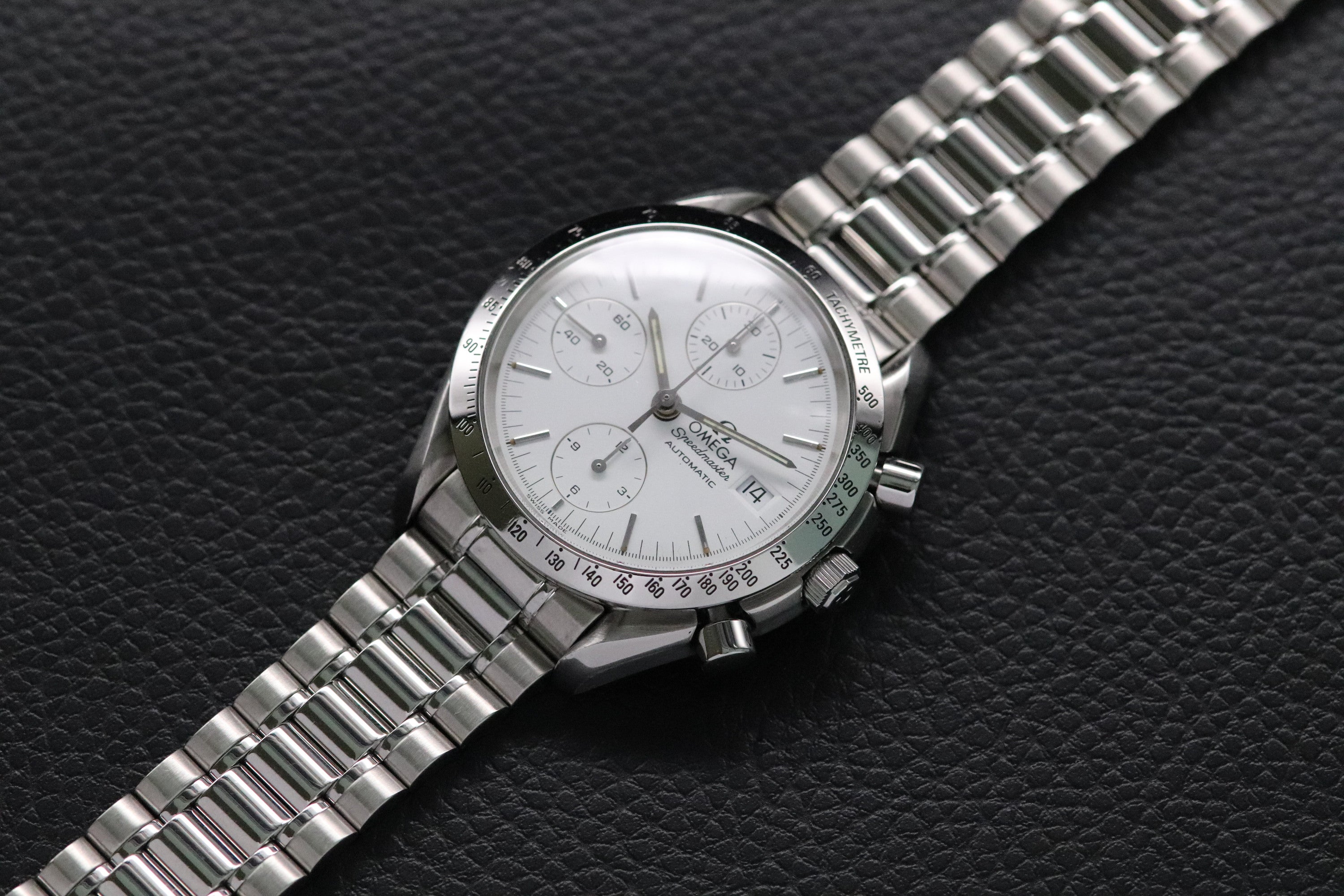 Omega Speedmaster Date 3511.20 Papers 1999 Albino