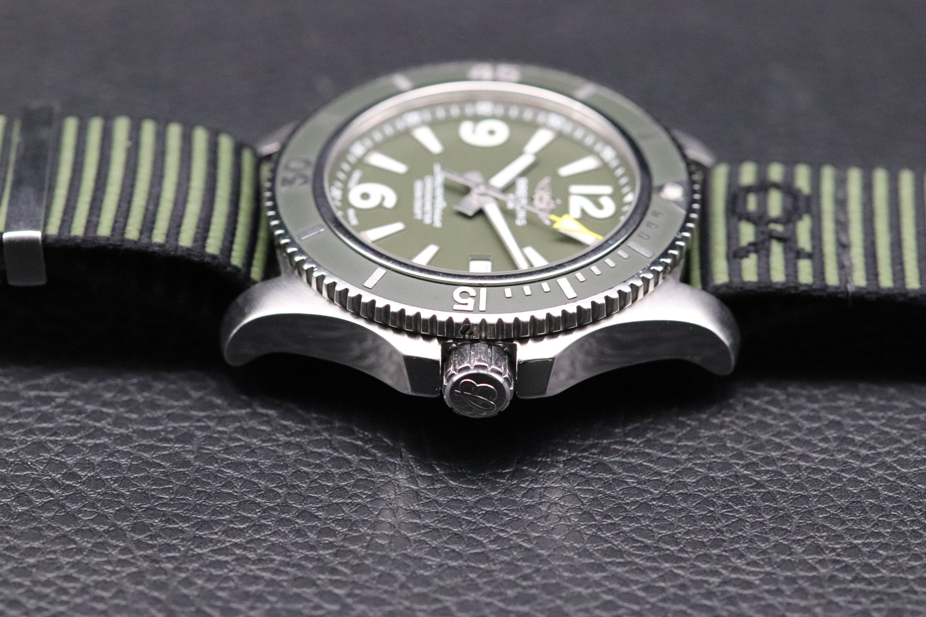 Breitling Superocean 44 Green A17367 NATO 2020 Papers