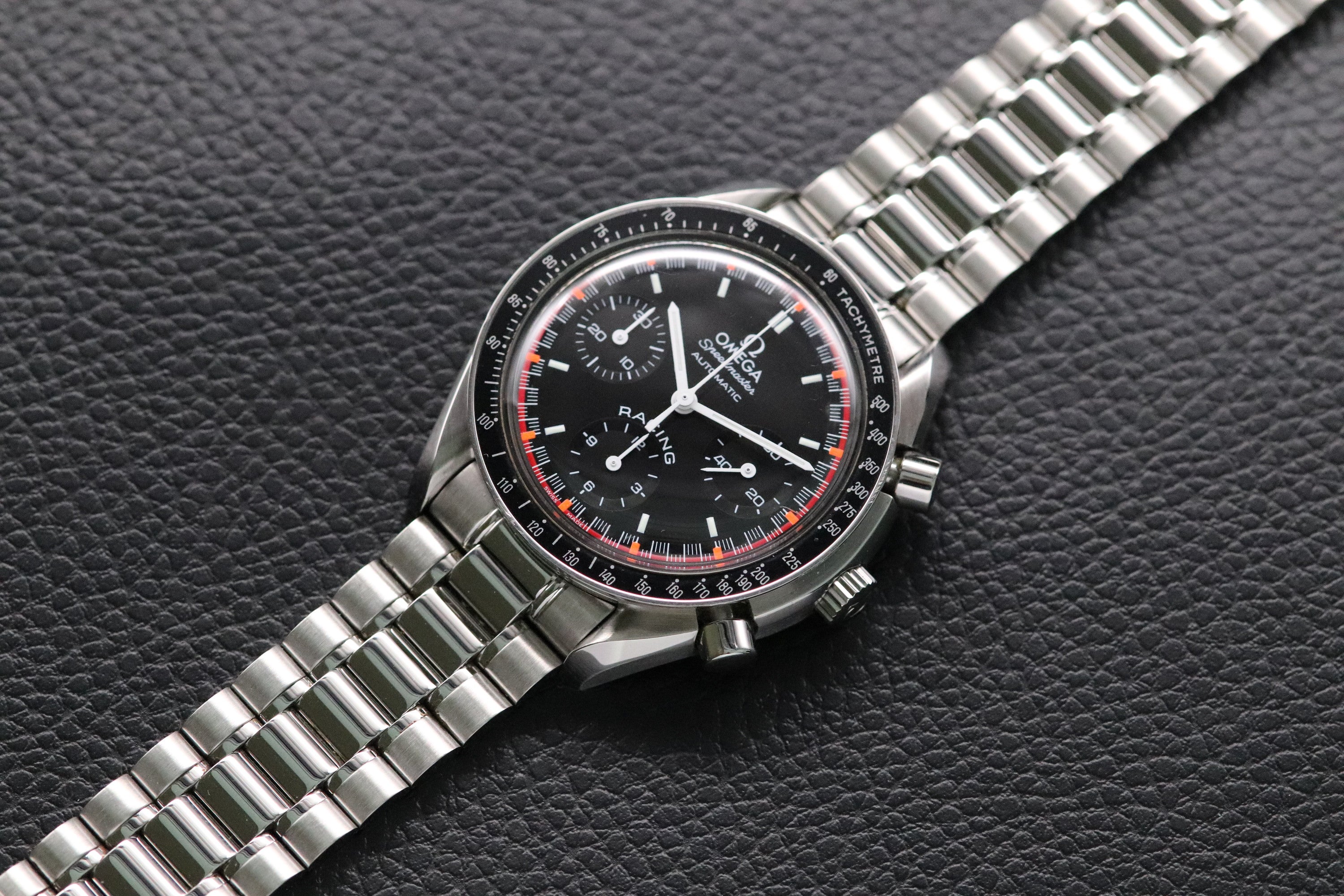 Omega Speedmaster Reduced 3518.50 Michael Schumacher 2001 Papers